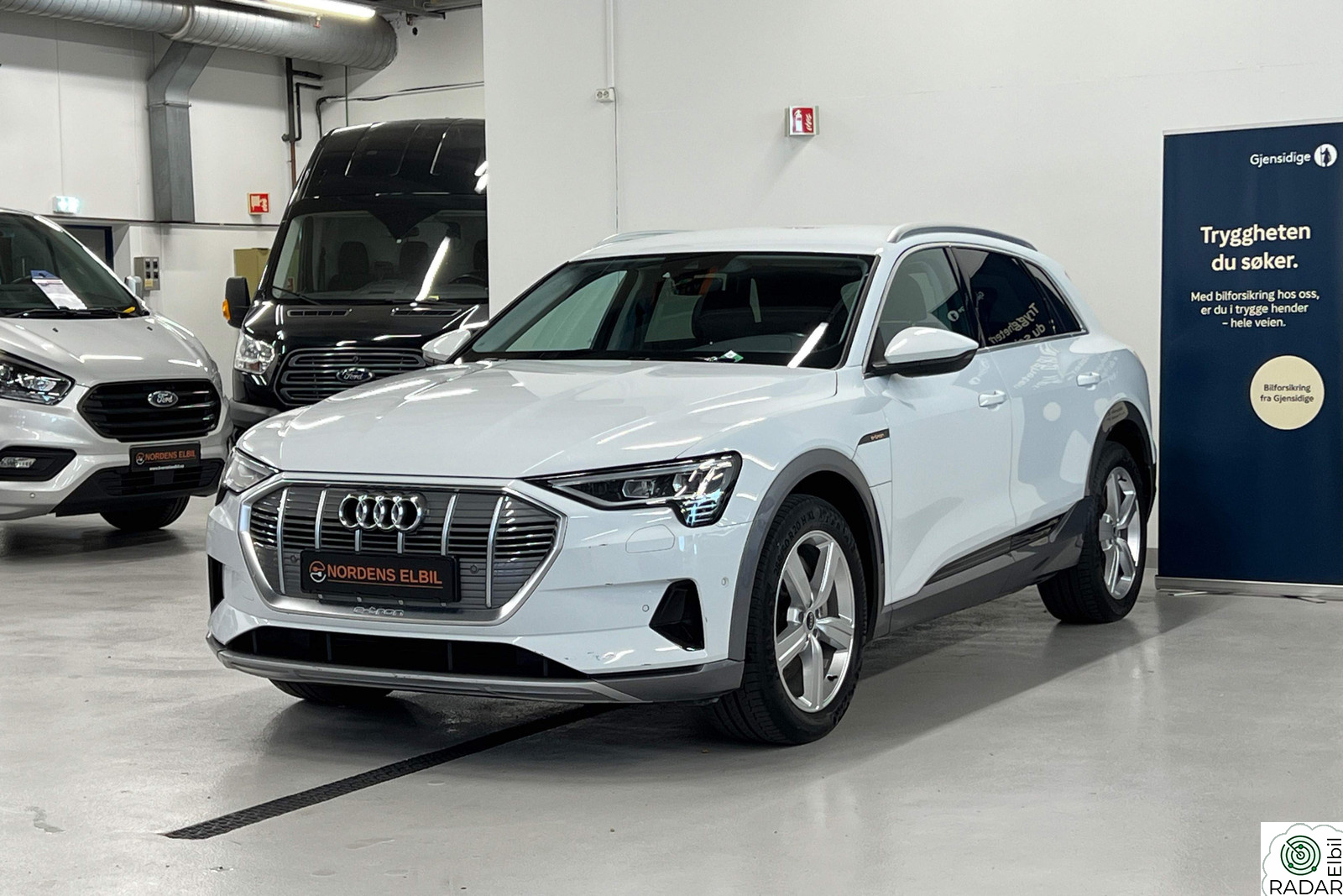 AUDI E TRON 55 55/Advanced Business/hengerfeste/360kamera/acc/skinn/