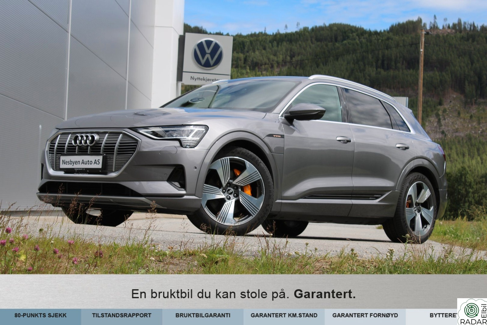 AUDI E TRON 55 55 Adv Business 360/Alcantara/Sportsseter++ Levering?
