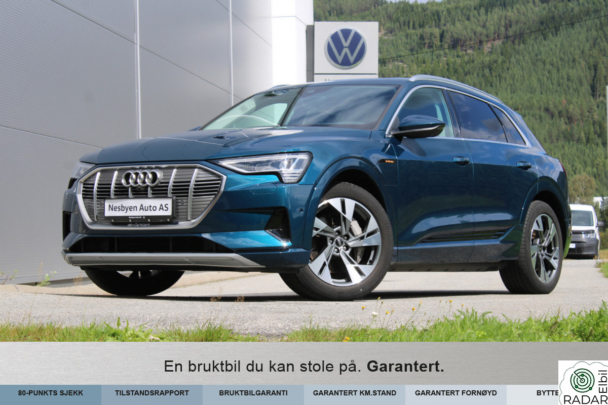 AUDI E TRON 55 55 adv.sport HUD/B&O/Pano.Soltak/360.R.kam++ Levering?