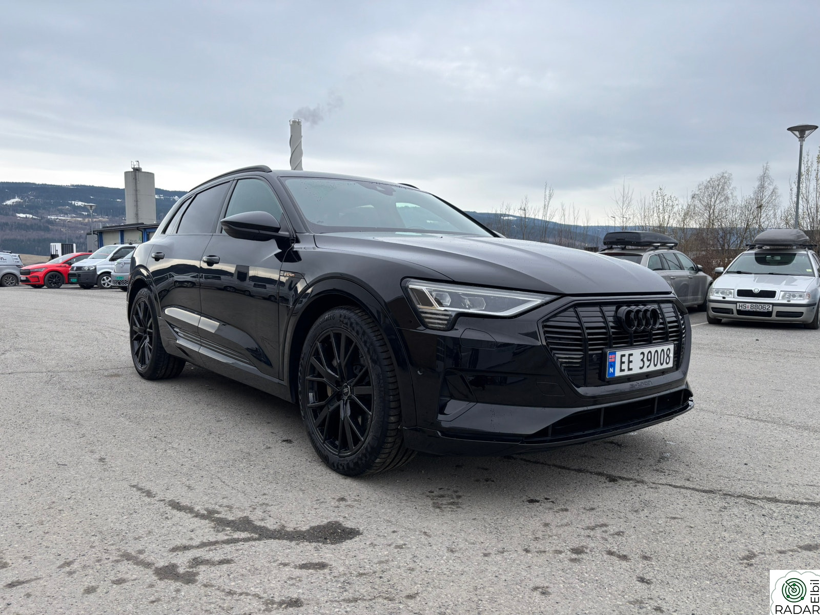 AUDI e-tron 55 55 Advanced / Blackpack|Nightvision|Matrix|H.feste