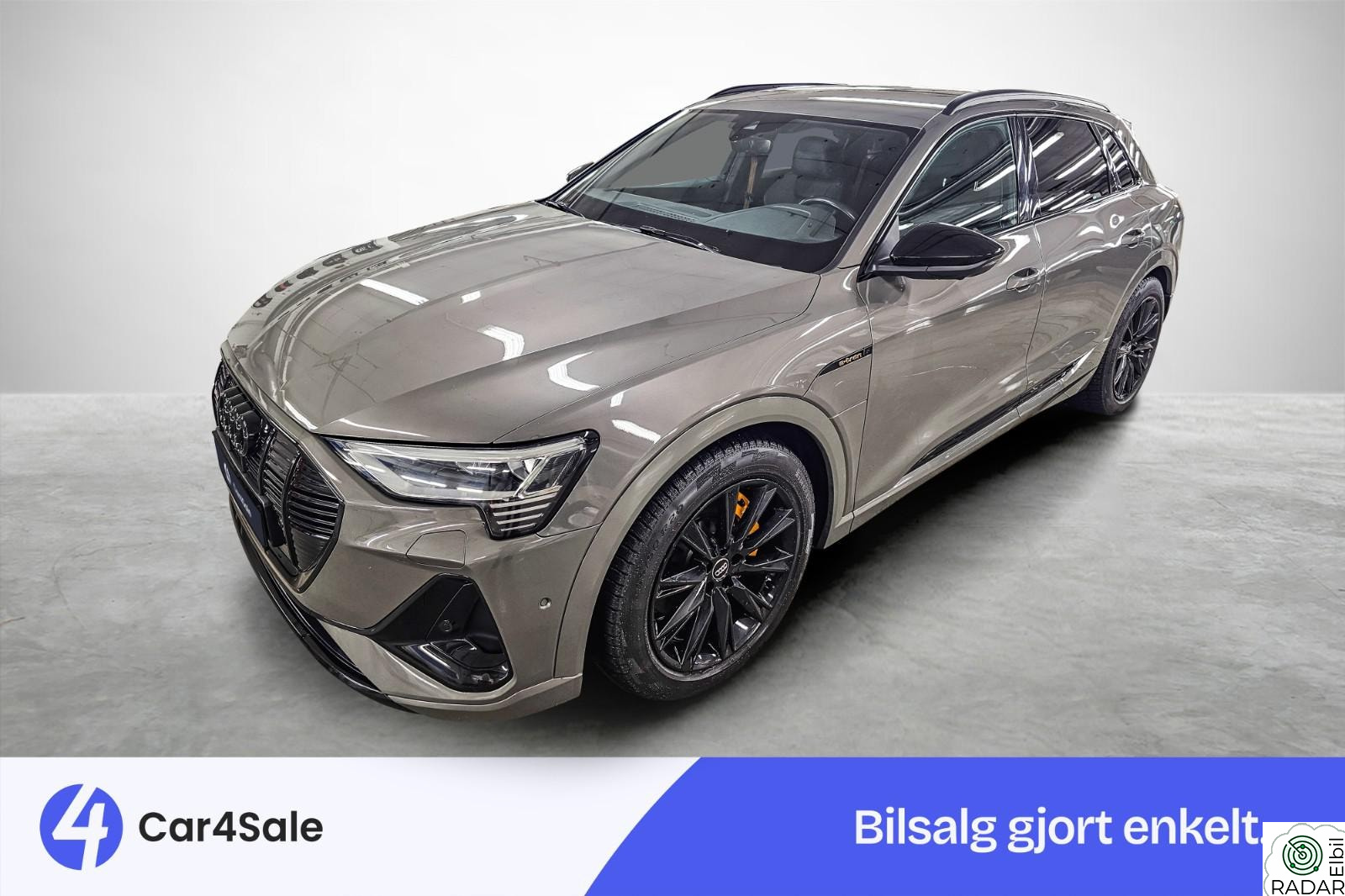 AUDI E TRON 55 55 Dobbel S-Line / Black Edition / Krok / Skinn / ACC +