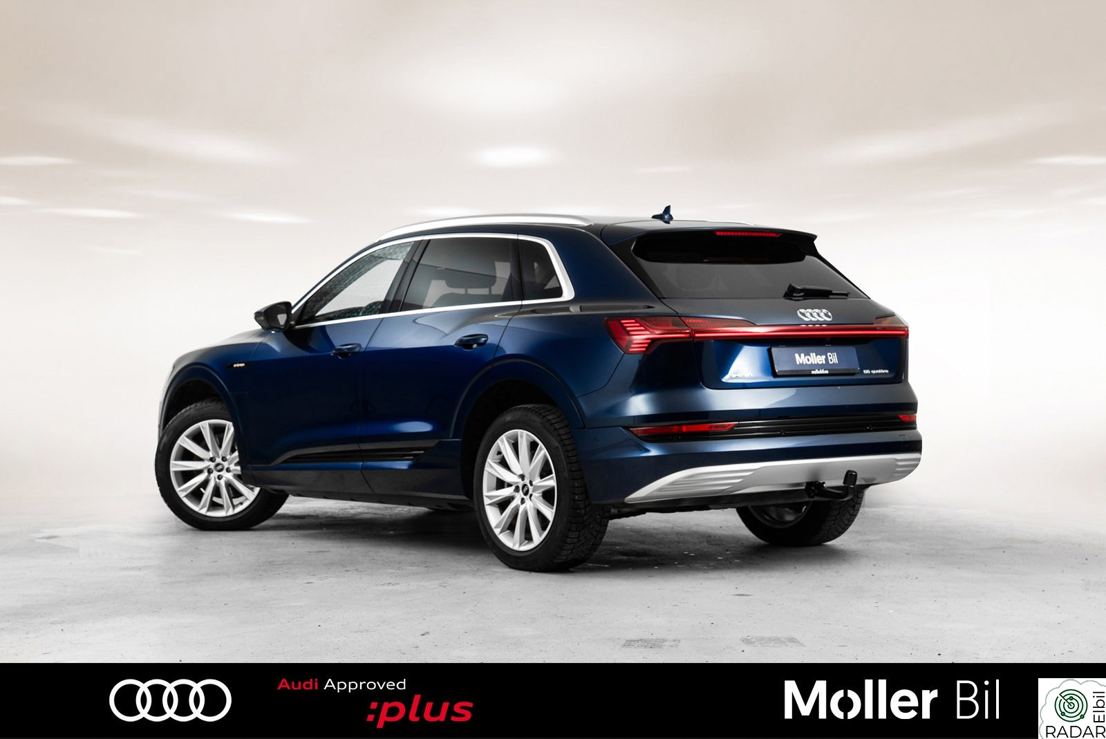 AUDI E TRON 55 55 Advanced Sport Hengerfeste-Skinn-B&O-Matrix-Side Ass