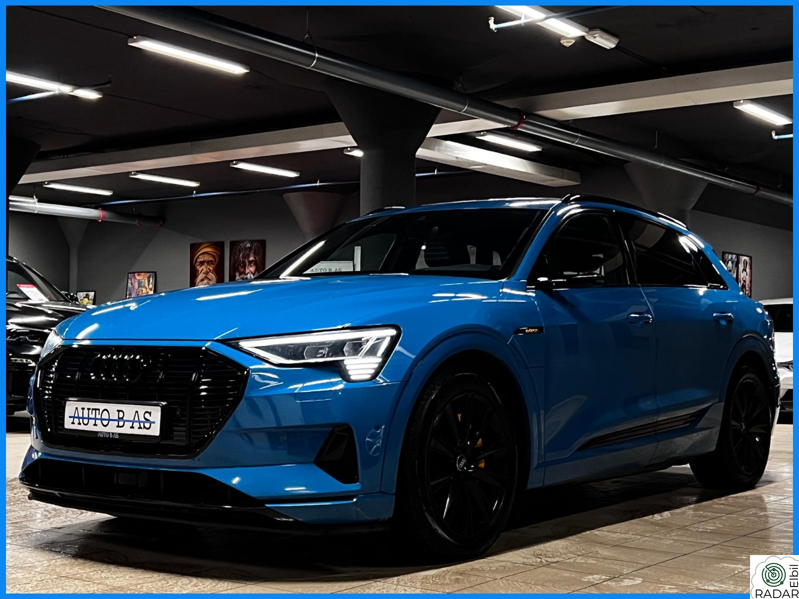 AUDI e-tron 55/B&O/Pano/360Kam/Luft/Ambient/Skinn/Virtual/ACC