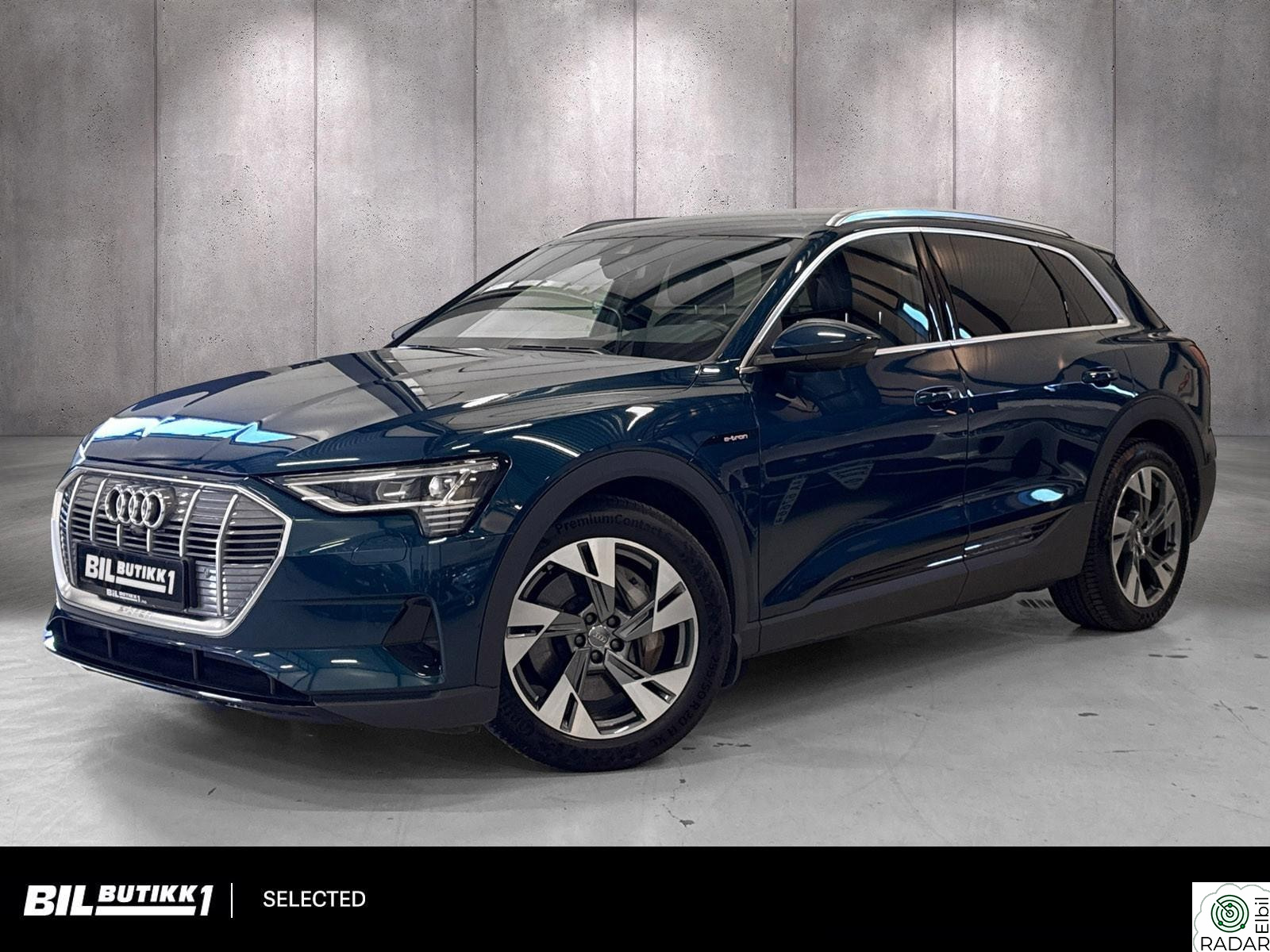 AUDI e-tron 55 Advanced / El. Sportsseter / Skinn / H.Feste / Lavkm