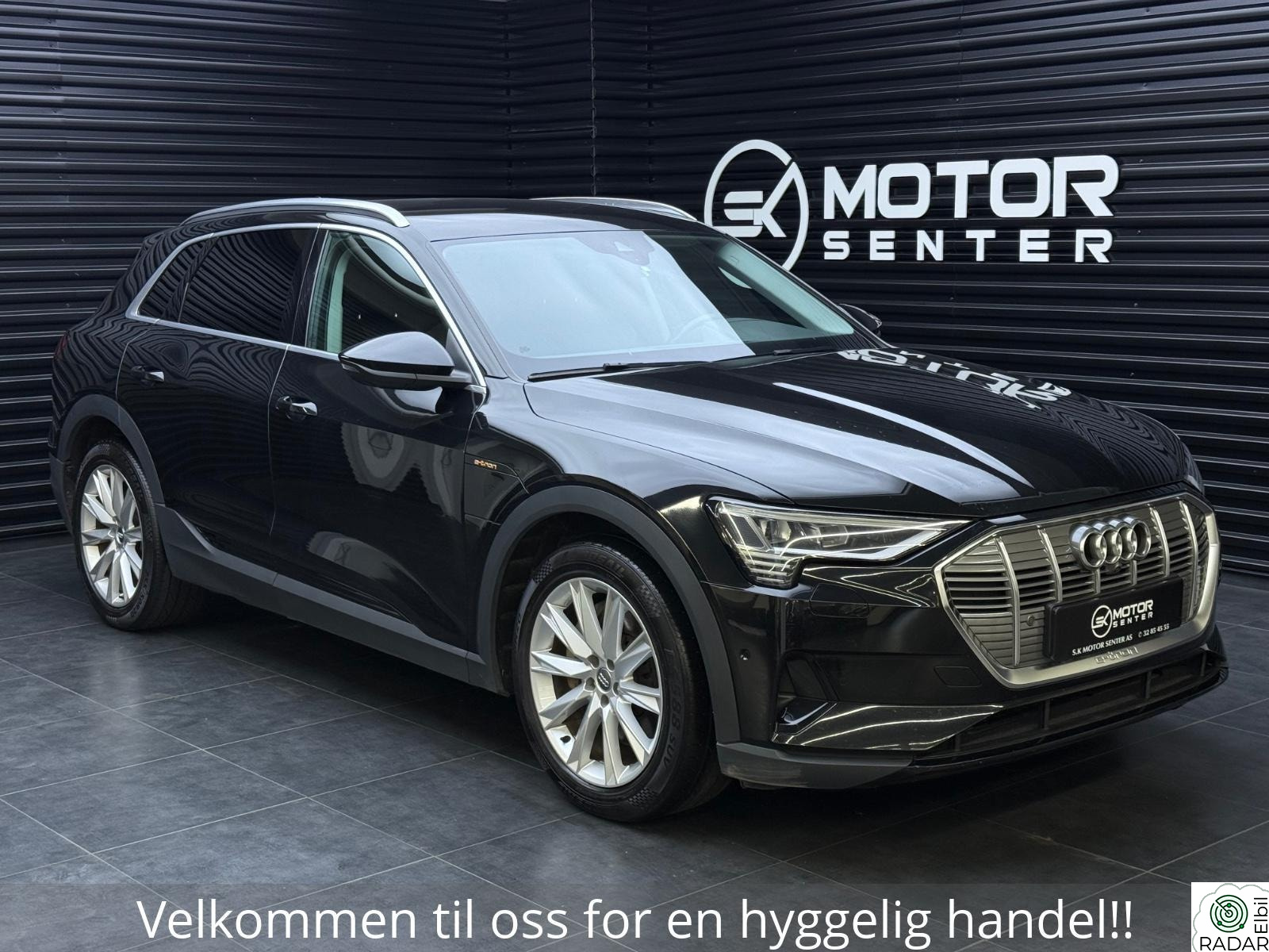 AUDI e-tron 55 426HK, QUATTRO, DELSKINN, NAVI, 360*KAM, ACC, H.FEST