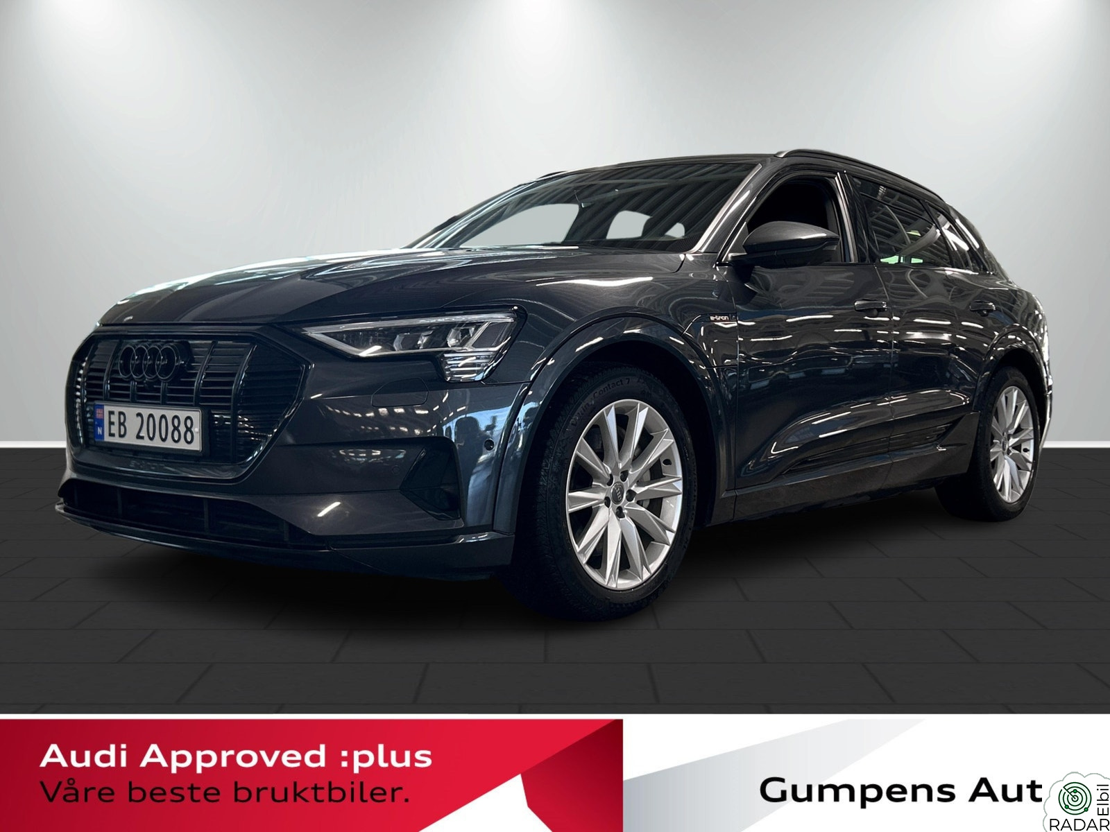 AUDI e-tron 55 S line Sport S-line/H.feste/Skinn/Navi/ACC/El.seter+