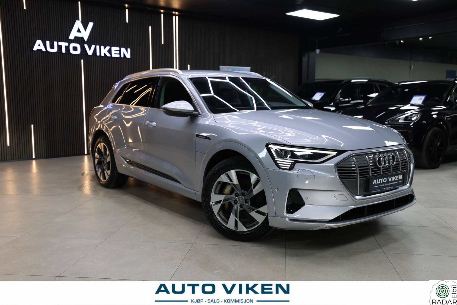 AUDI e-tron 55 55-417WLTP-426HK-4X4-MATRIX-LUFT-NAVI-DAB-360KAM-ACC-HF