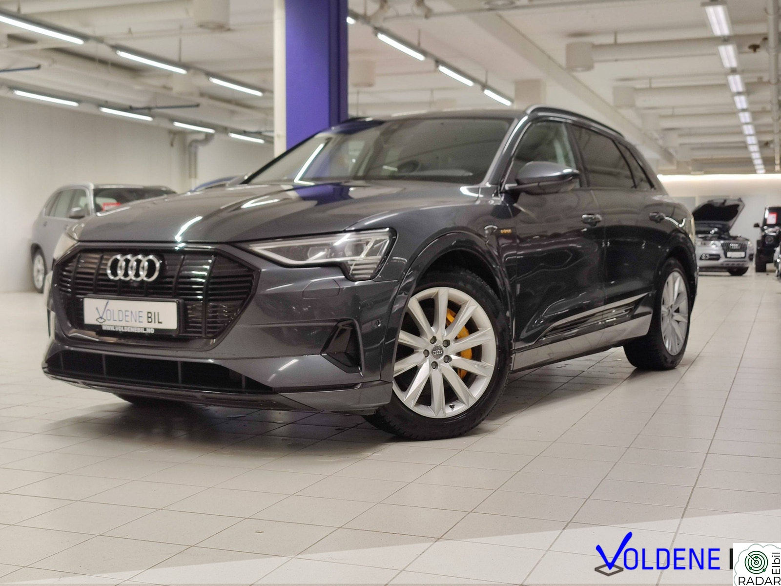 AUDI e-tron 50 Ny motor bak! - Norsk - Sort optikk - 360 kam - H.feste