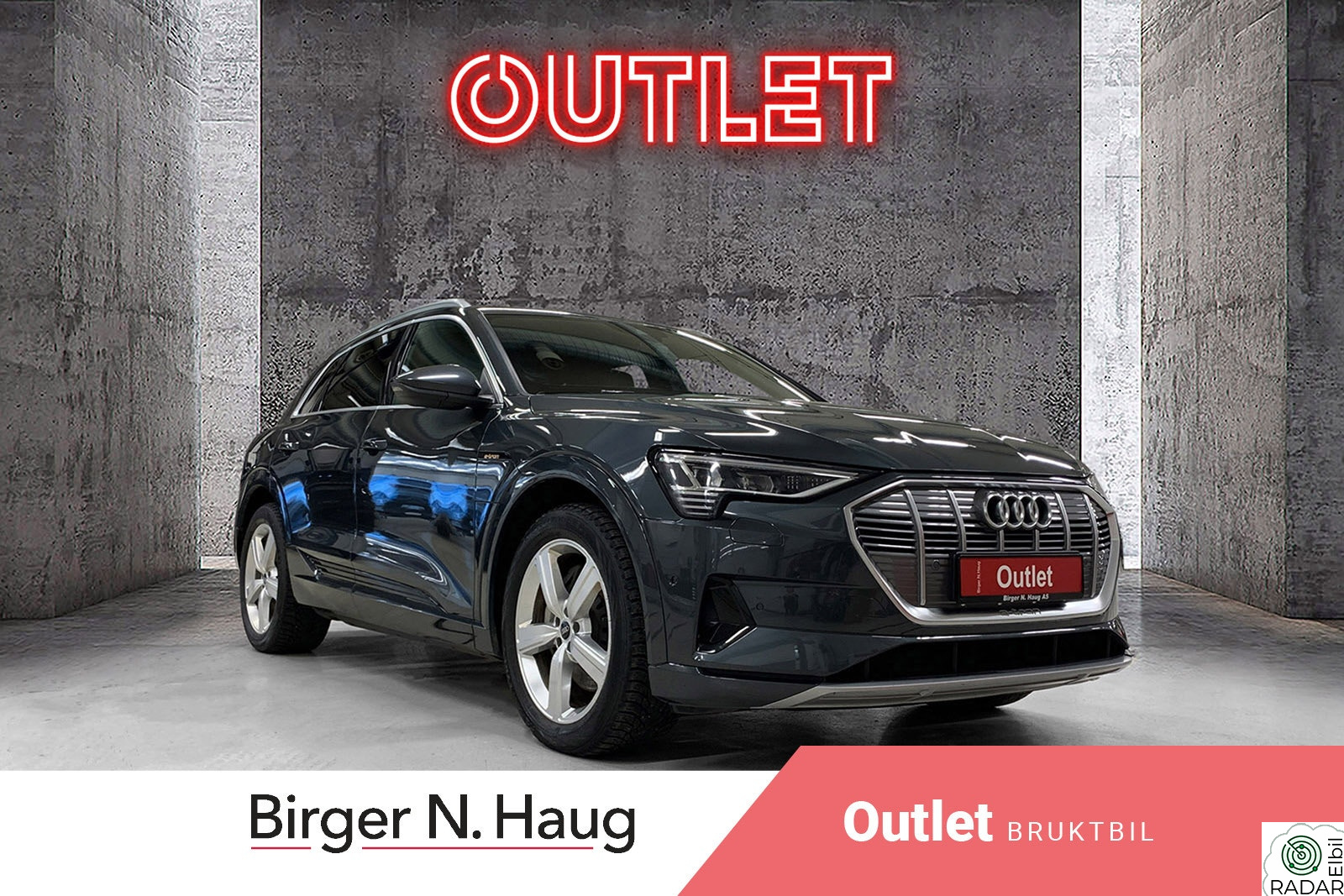 AUDI e-tron 55 55 Advanced Business OUTLET|HENGERFESTE|DELSKINN|4x4
