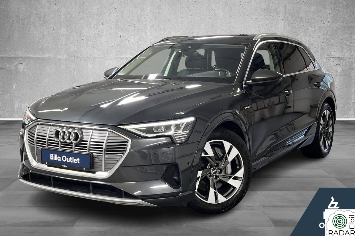 AUDI e-tron 55 55, Advanced, Sportseter, Hengerfeste, Adaptiv Cruise