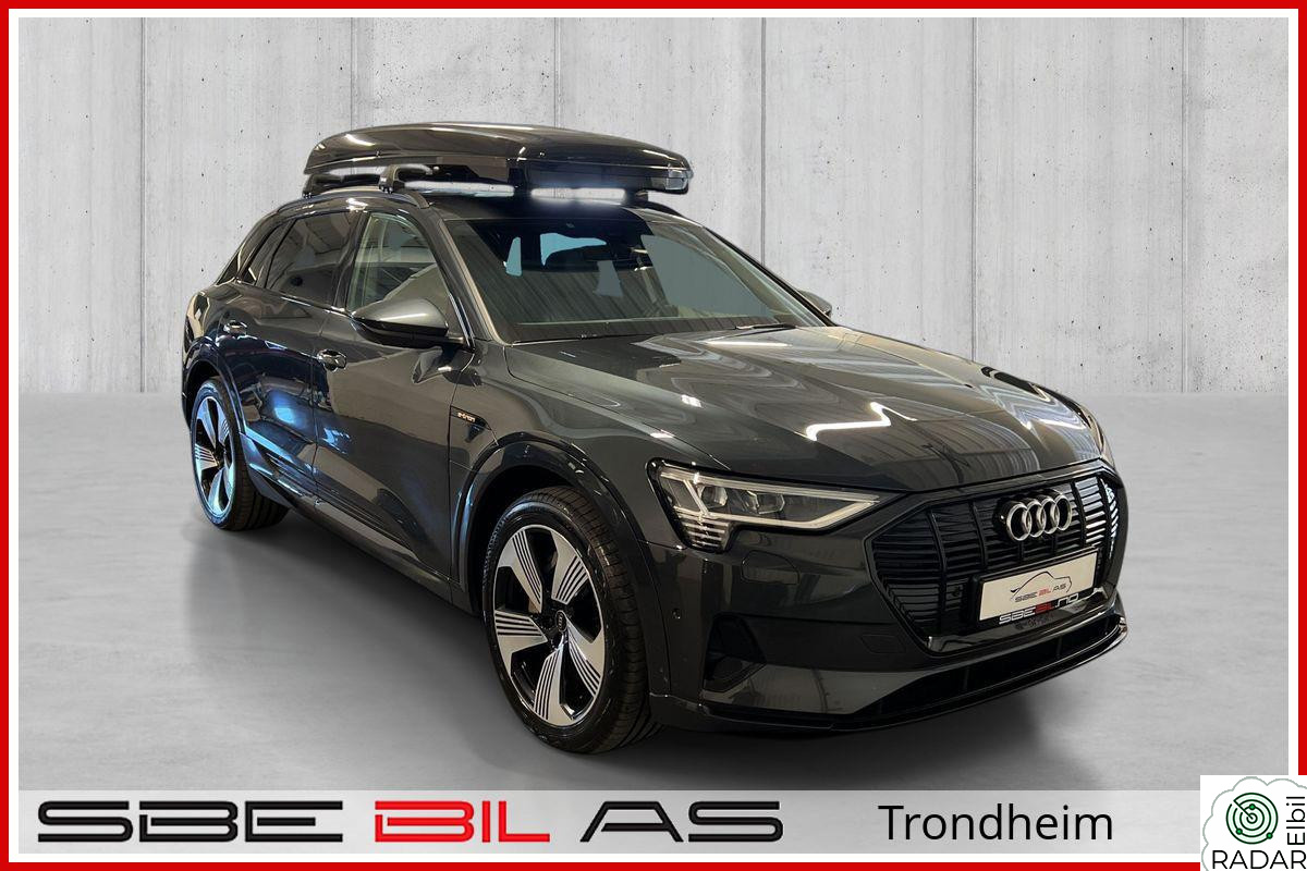 AUDI e-tron 55 55 426Hk Quattro Skinn/Matrix/360/Luft/HeadUp/Garanti!