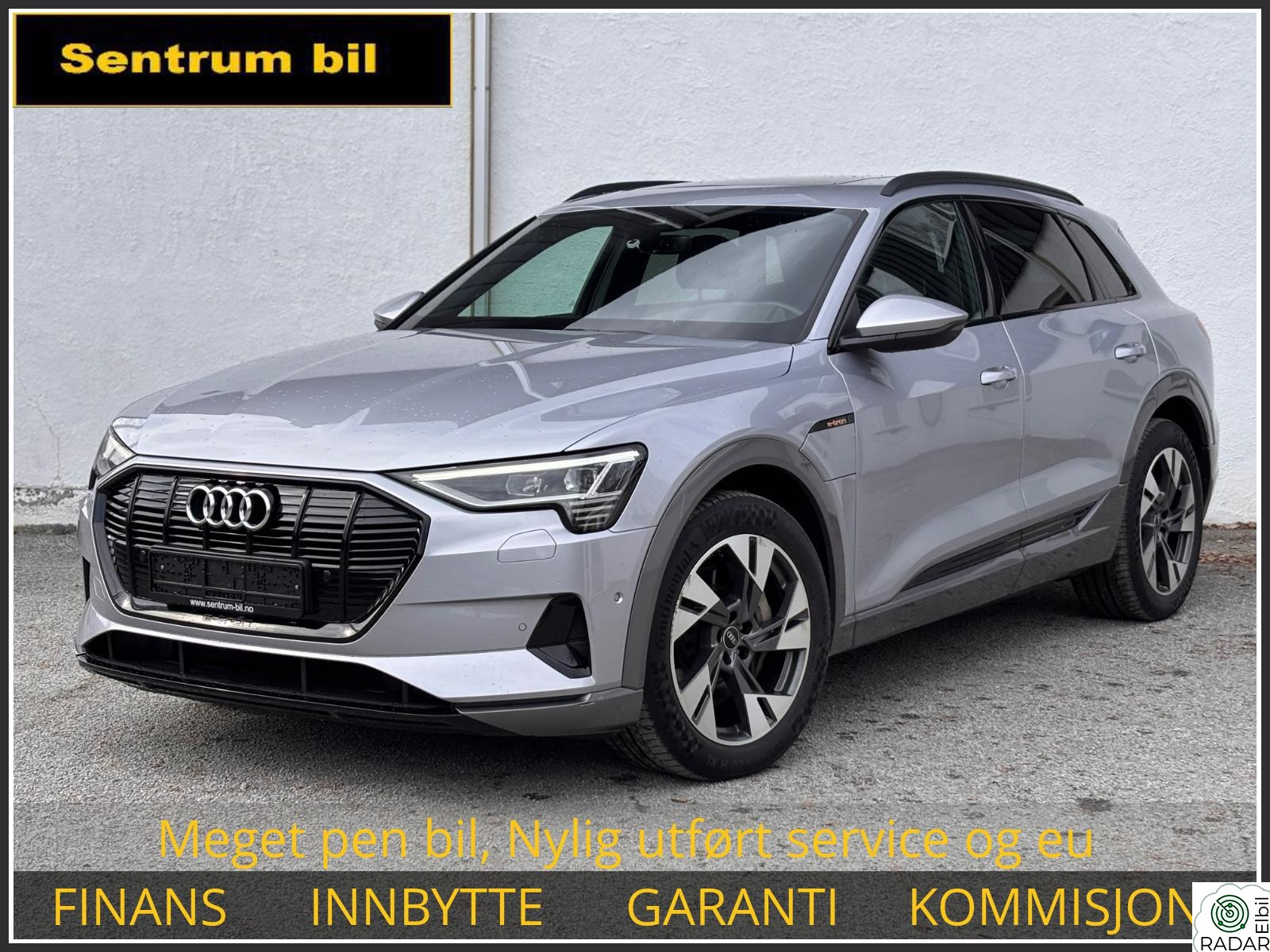 AUDI E TRON 55 E TRON 55 ADVANCED BUSINESS/Velutstyrt/ACC/Navi/426hk/+