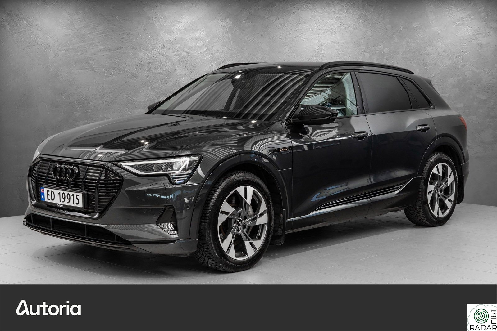 AUDI E TRON 55 55 advanced bus Sportseter | Black pack | R.kamera ++++