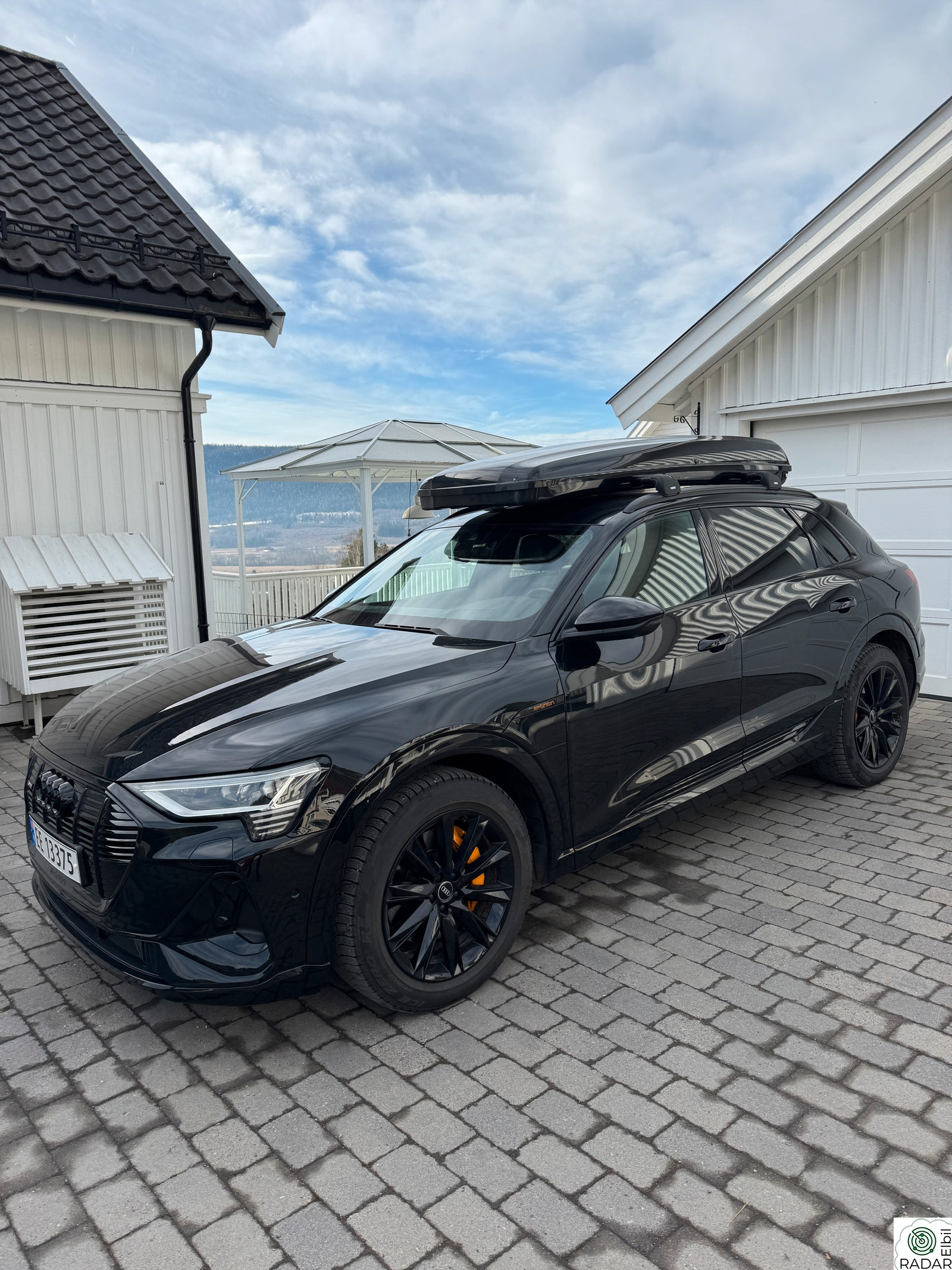AUDI E TRON 55 55 S line Sport Black Edt, h.feste/HUD/takboks/360 m.m