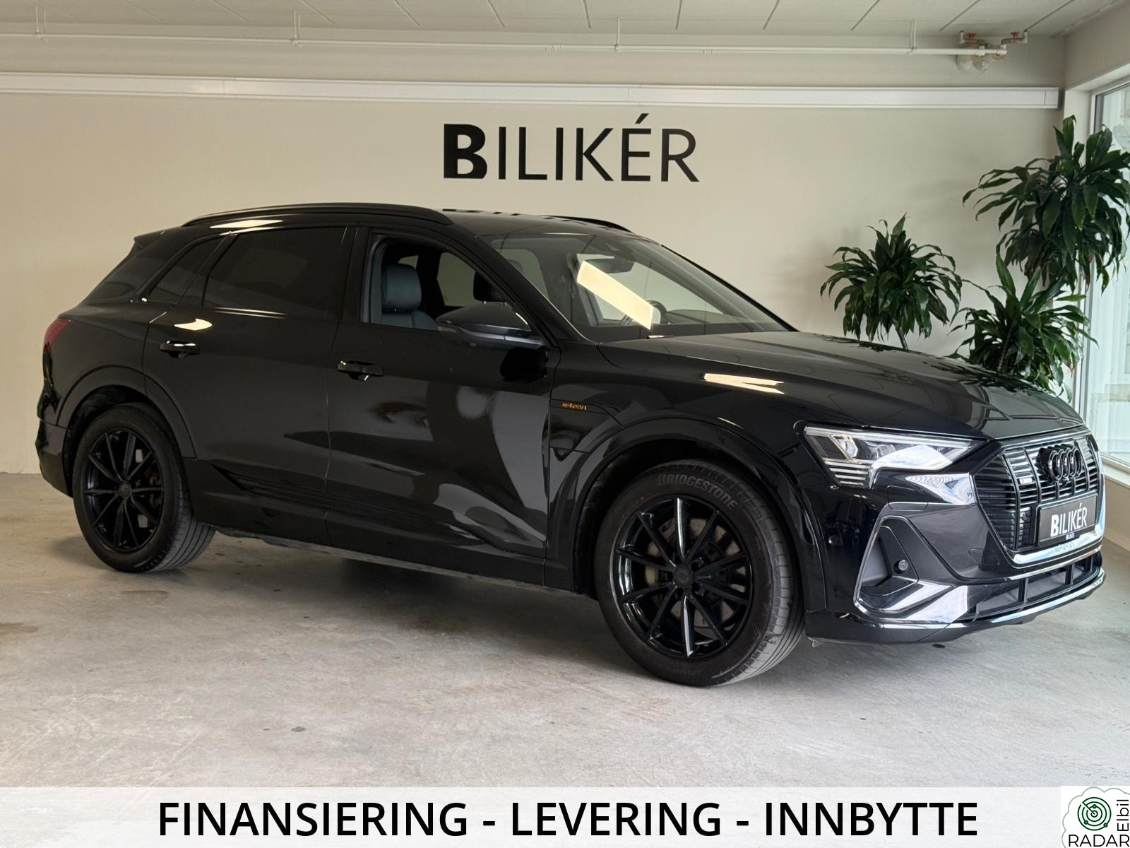 AUDI E TRON 50 S-Line Nybilgaranti/Matrix/Krok/360-kamera/Luftfjærig++