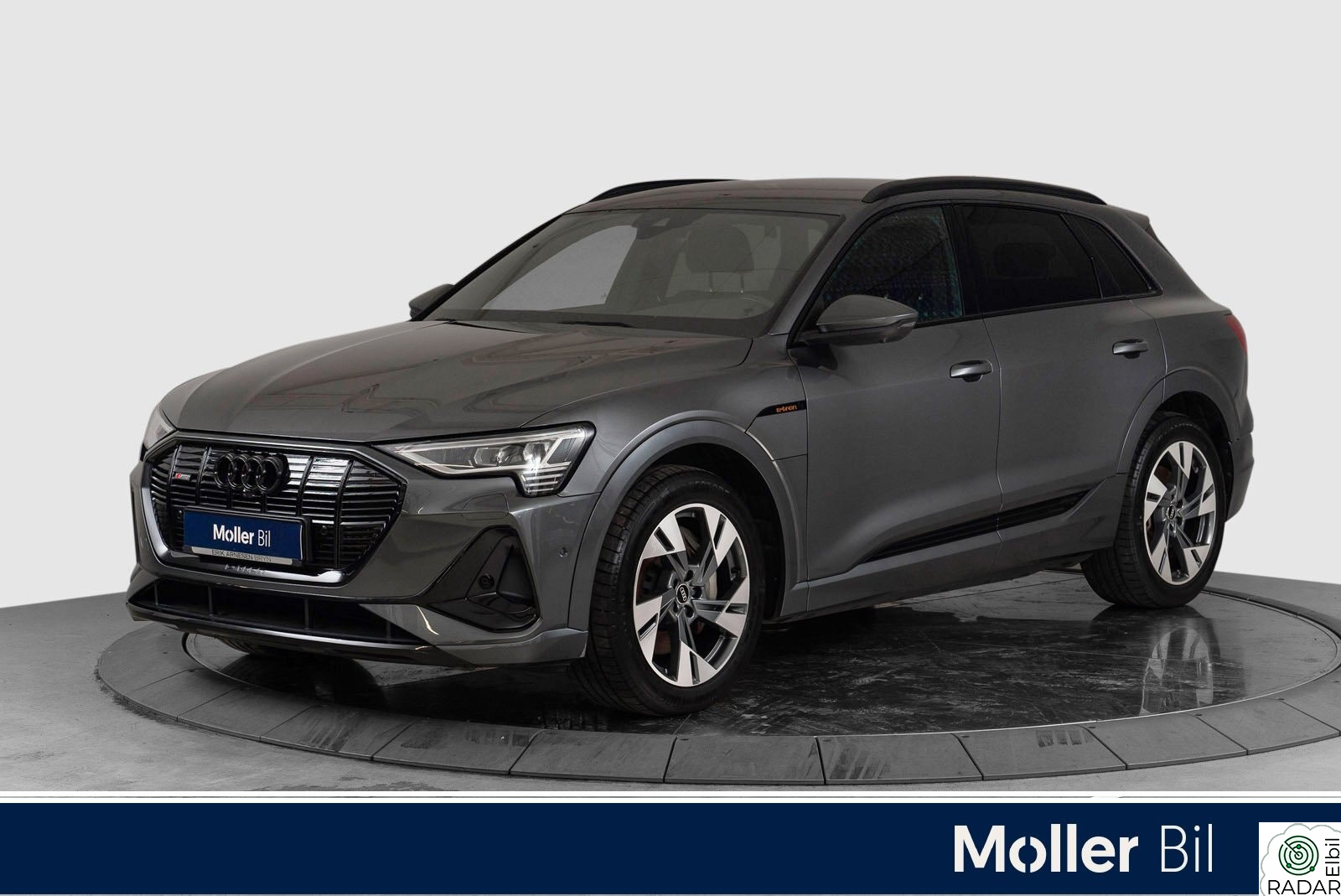 AUDI E TRON 50 50 S Line Sport - 360Kam, Krok, Sort optikk