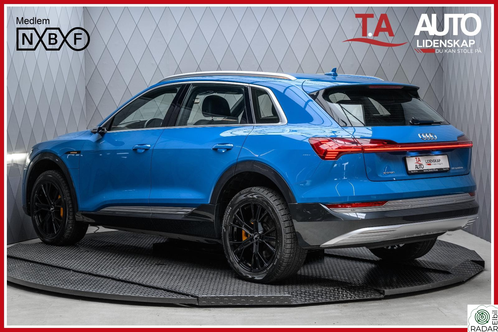 AUDI e-tron 55 QUATTRO 360 B&O H.FESTE LAUNCH EDITION SVÆRT LAV KM