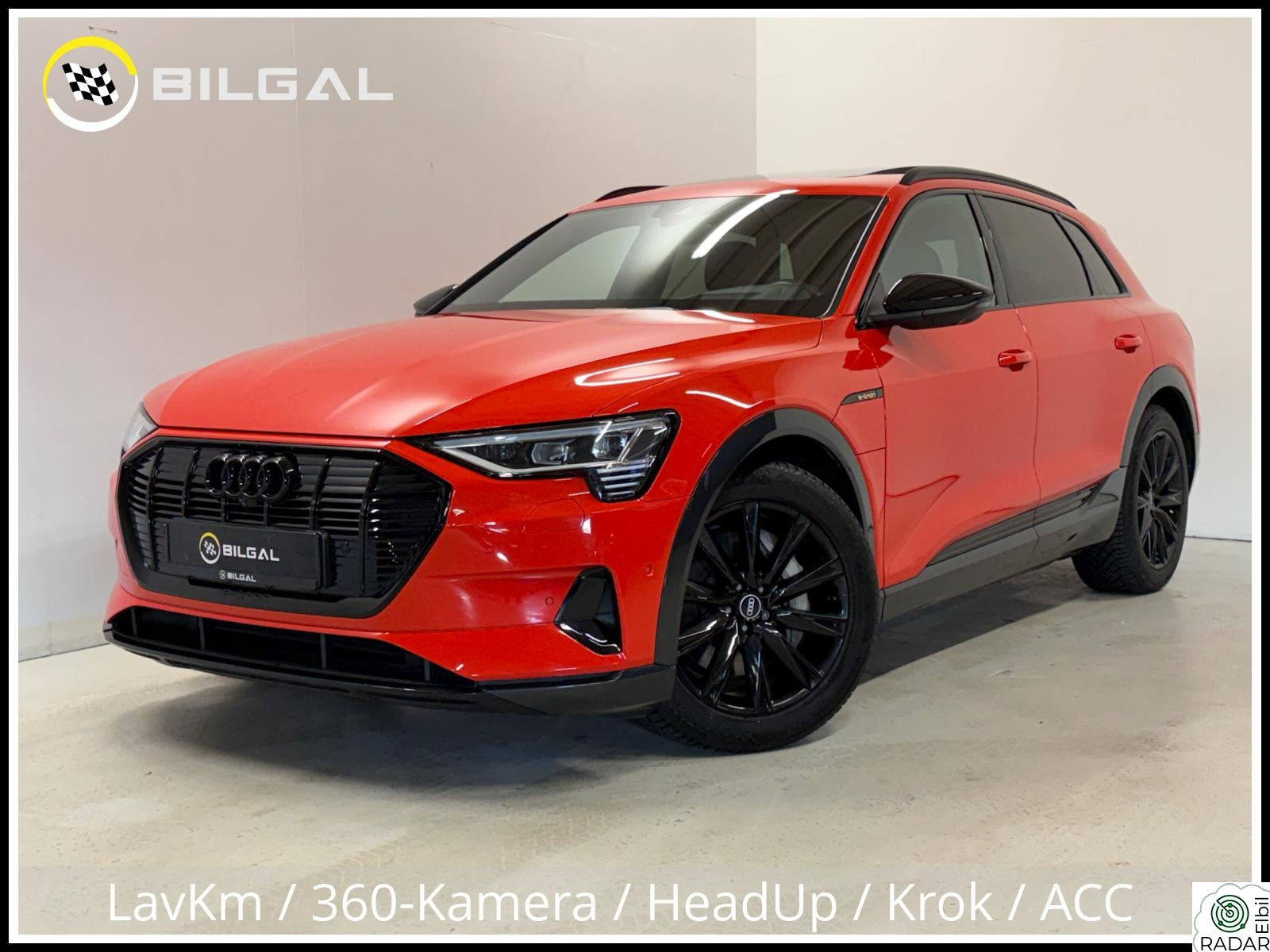 AUDI e-tron 55 quattro SortOptikk S-LINE Takluke Matrix Nattsyn 21"