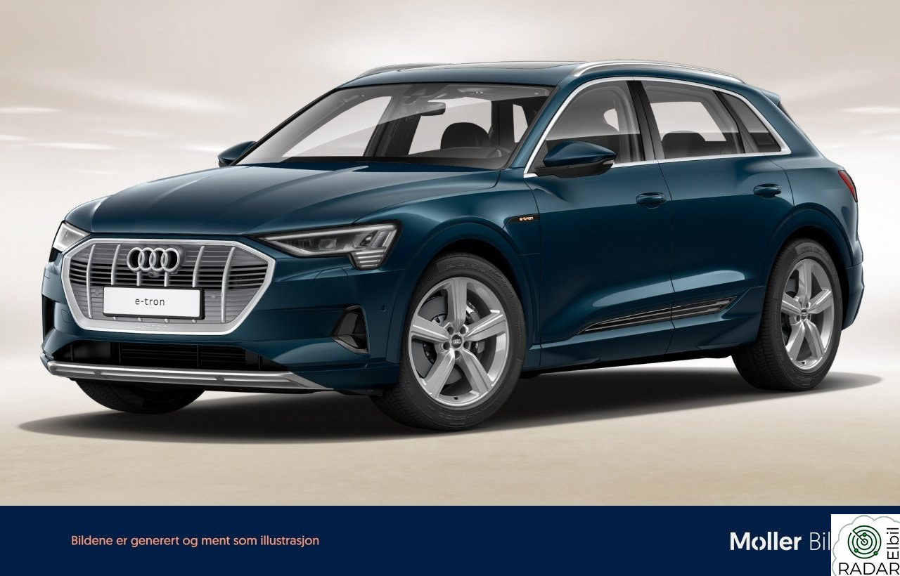 AUDI e-tron 55 Exclusive - S Line, HUD, B&O, 360Kam, Pano