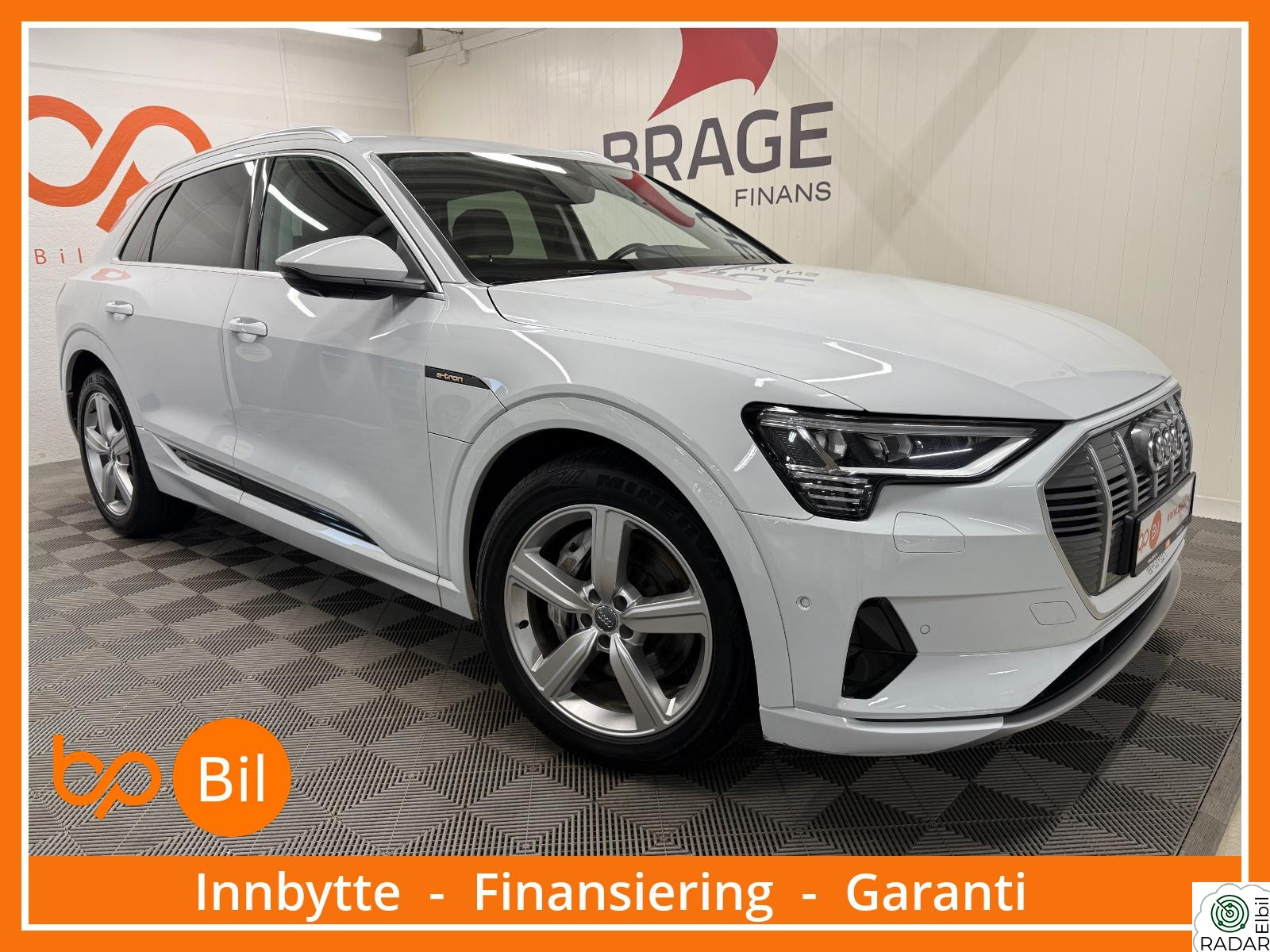AUDI e-tron 50 50 *ADV SPORT* LUFT *HUD *KROK *EL.STOL OG RATT *ACC*