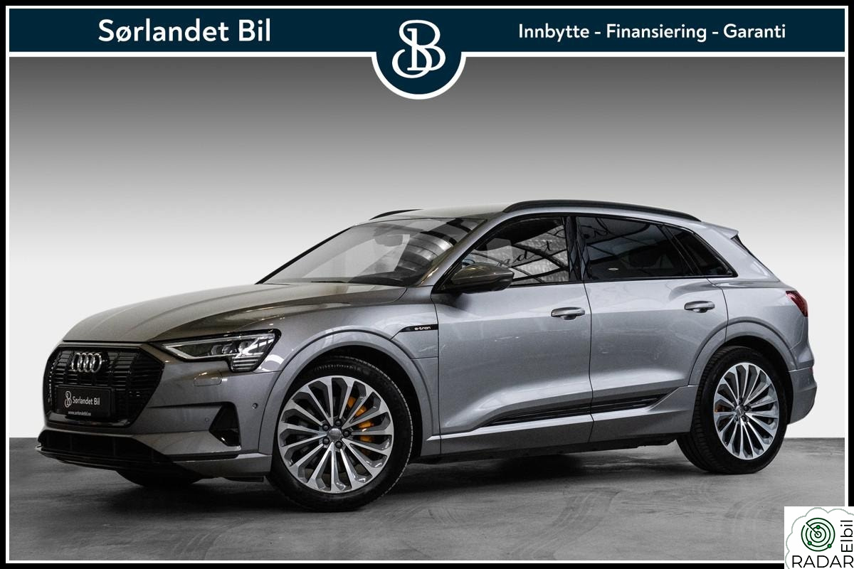 AUDI e-tron 50 50 / EN-EIER / LAV KM! / ACC / KEYLESS / KROK / 21" ALU