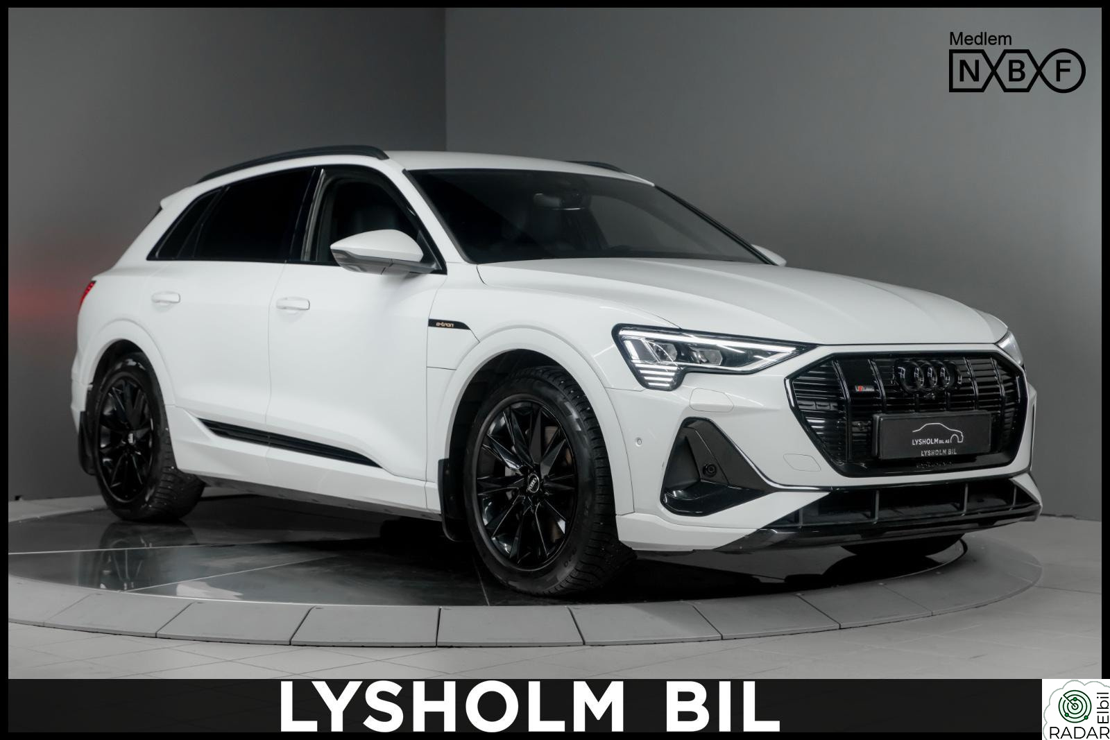 AUDI e-tron 50 50/S-Line x 2/Krok/ACC/Matrix/Luft/360/SortTaktrekk