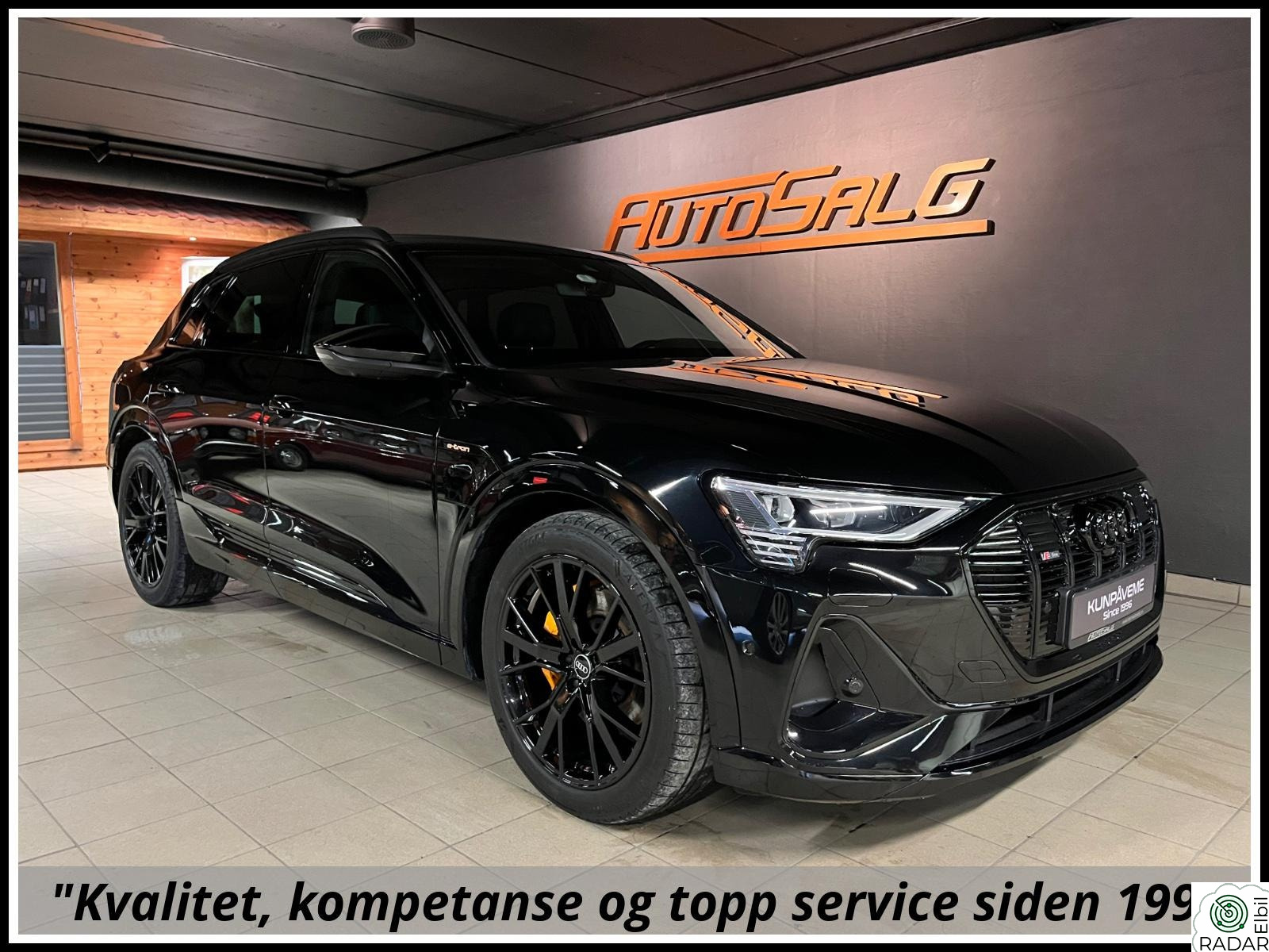 AUDI e-tron 55 55 Quattro 426hk Black Edition 2X-Sline ACC/360/Krok++