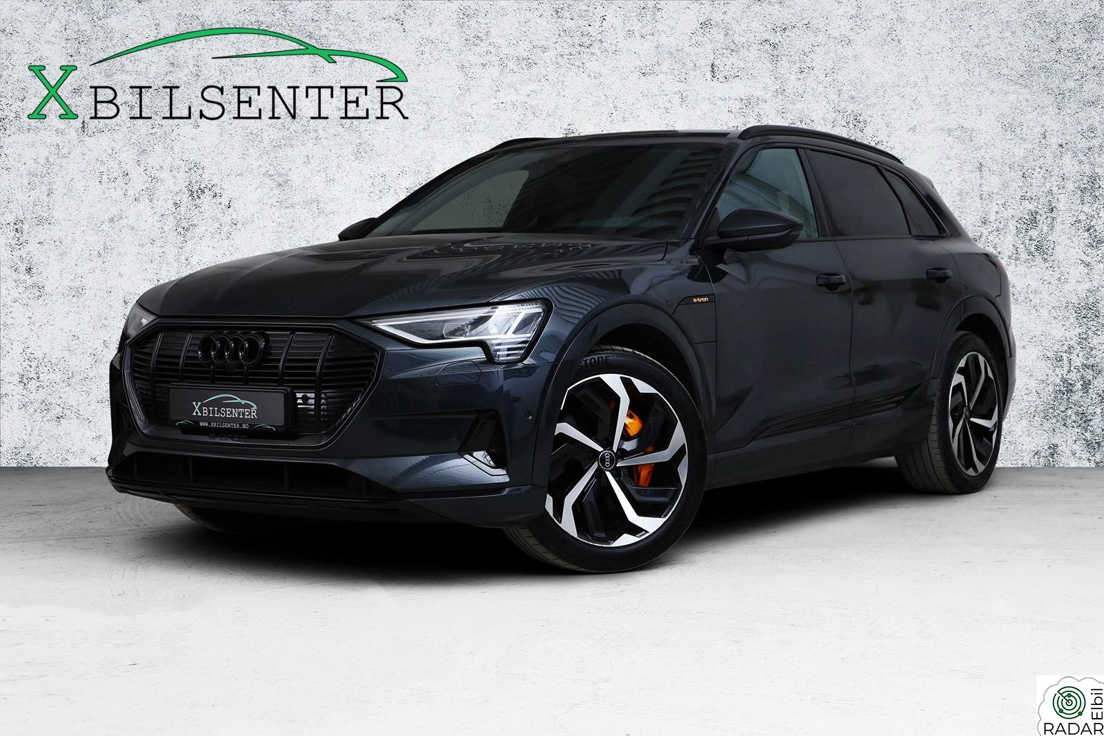 AUDI E TRON 50 50 Q Adv. Business // ACC 360KAM SKINN SORT-OPTIKK LUFT