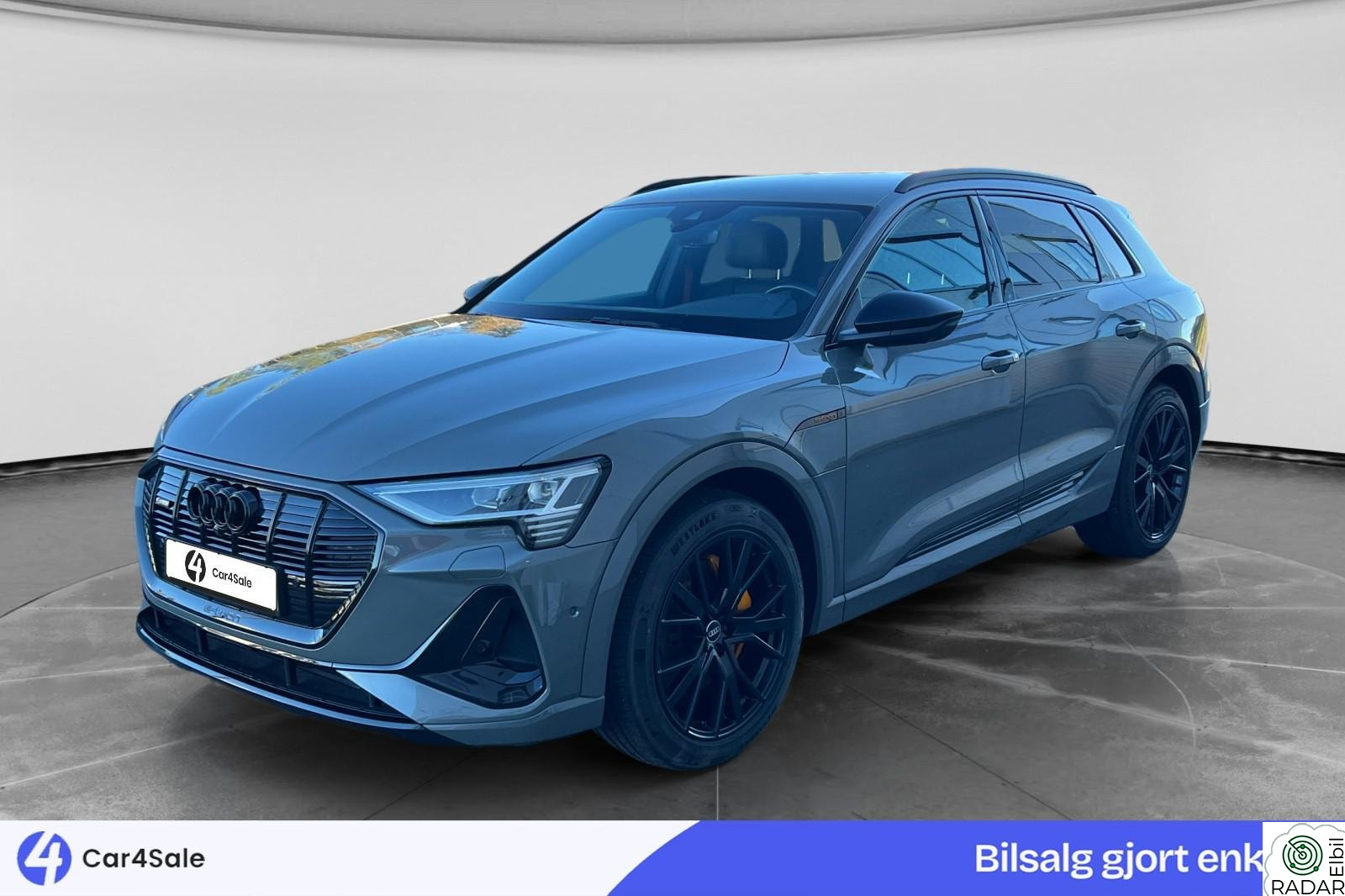 AUDI E TRON 55 55 Black Edition S-Line / Skinn / ACC / 360Kam / Luft +
