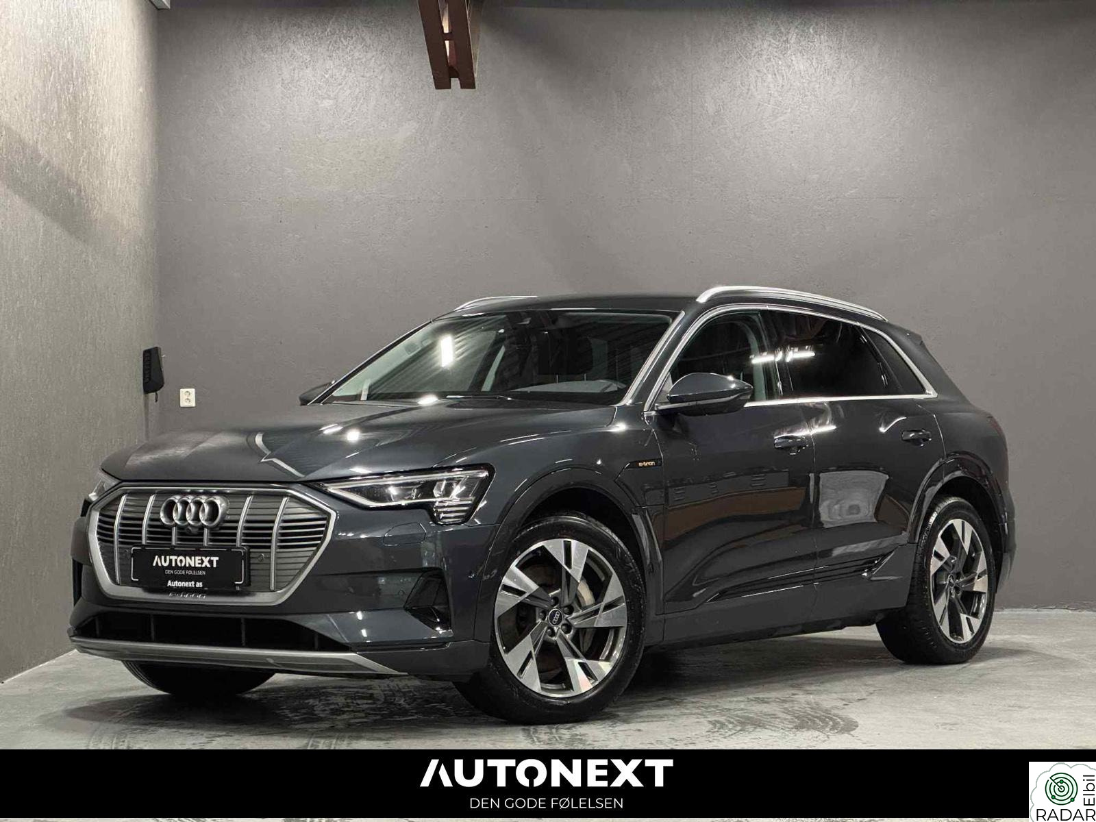 AUDI E TRON 55 55 QUATTRO/KROK/B&O/KEYLESS/MEMORY/LAV KM/MYE UTSTYR++