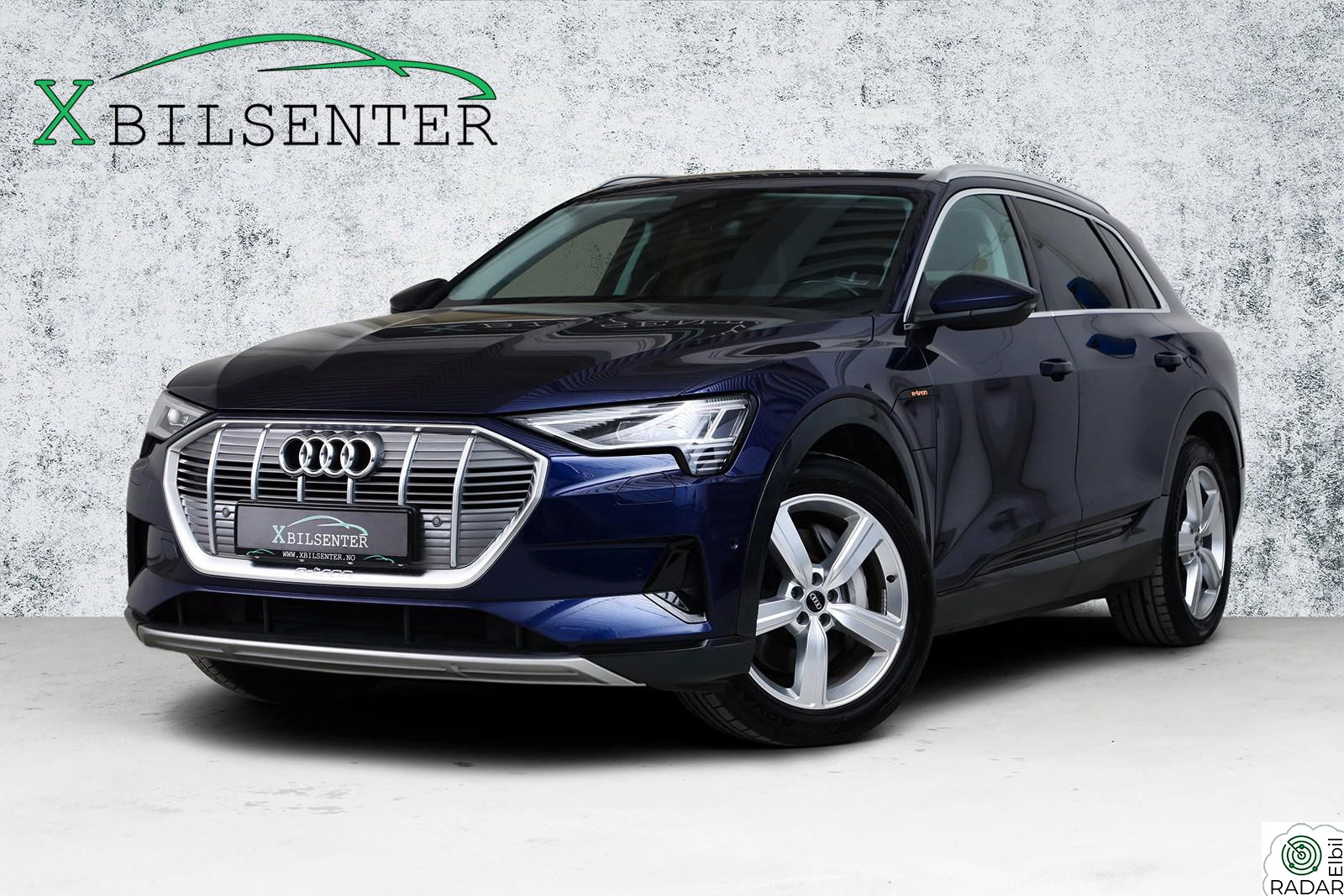 AUDI E TRON 55 55 Q Advanced Business // ACC SKINN KAMERA LUFT KROK+