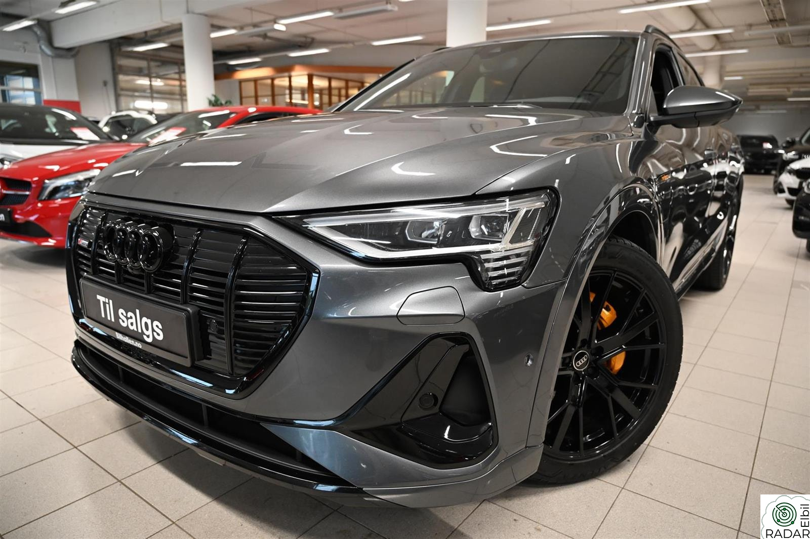 AUDI E TRON 55 55 Quattro S-Line Black Edition m/Pano/360/B&O/Krok++