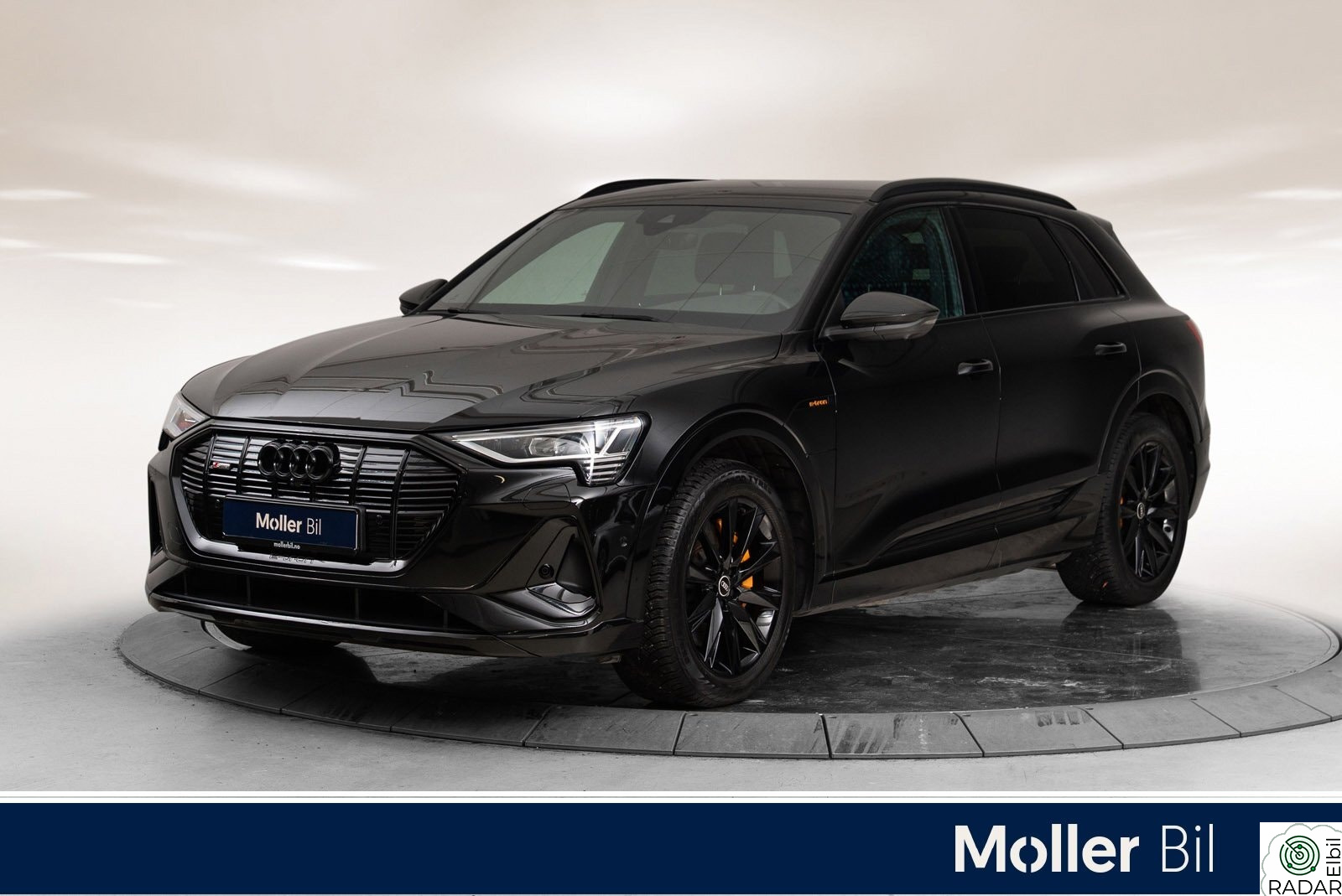 AUDI E TRON 55 55 S Line Sport - 360Kam, Skinn, Sort Optikk, Krok