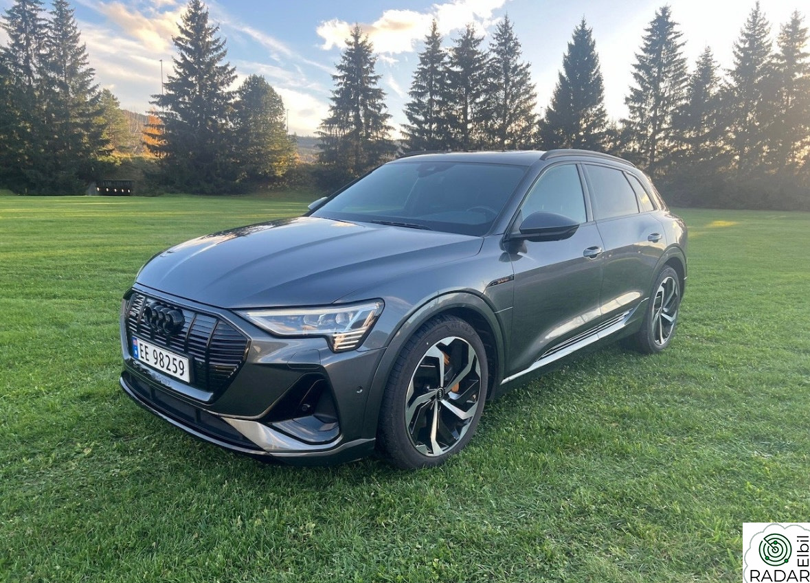 AUDI E TRON 55 55 Black Line