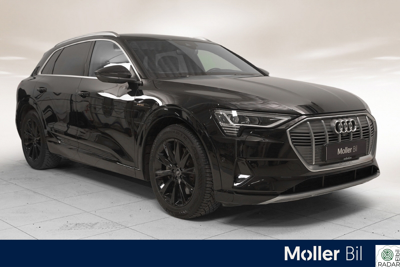 AUDI E TRON 55 55 advanced sport,skinn,krok,360kamera.