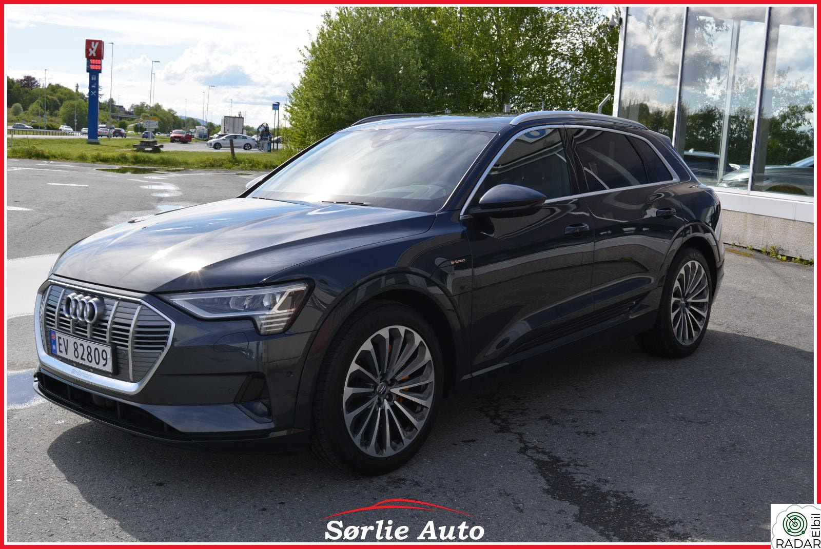 AUDI e-tron 55 ADVANCED PLUS TOPPUTSTYRT S-LINE, B&O, 360, PANORAMA