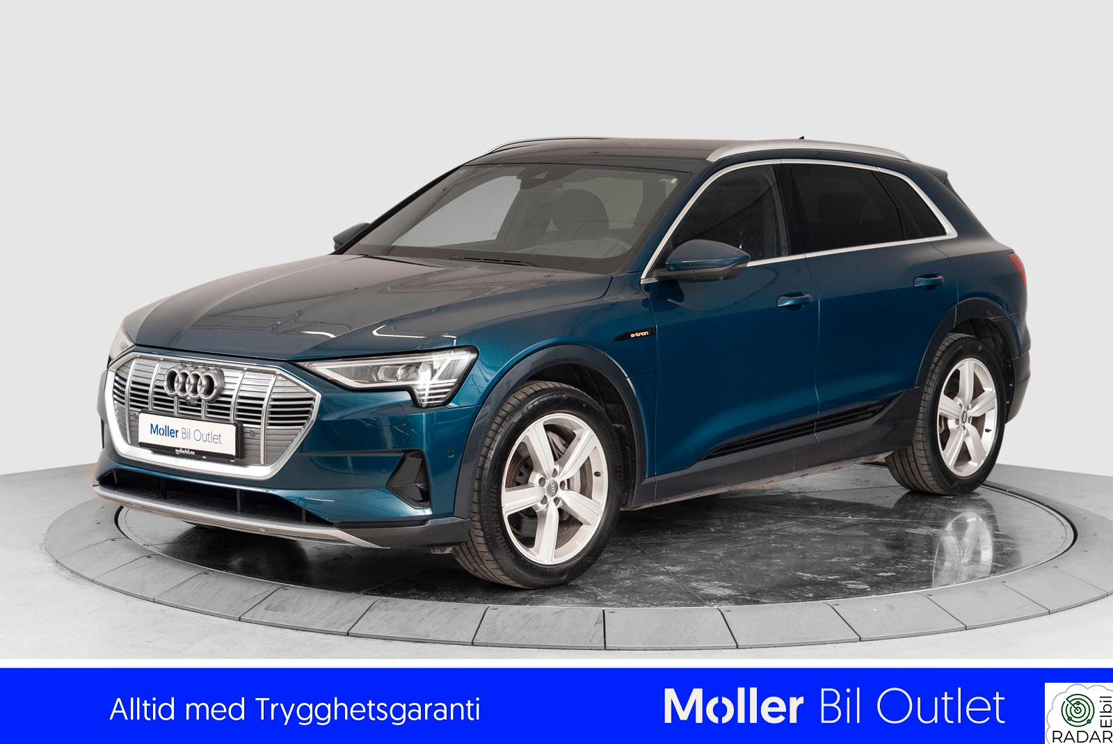 AUDI e-tron 55 exclusive - HUD, Nattsyn, B&O, 360kam, S-line, Krok