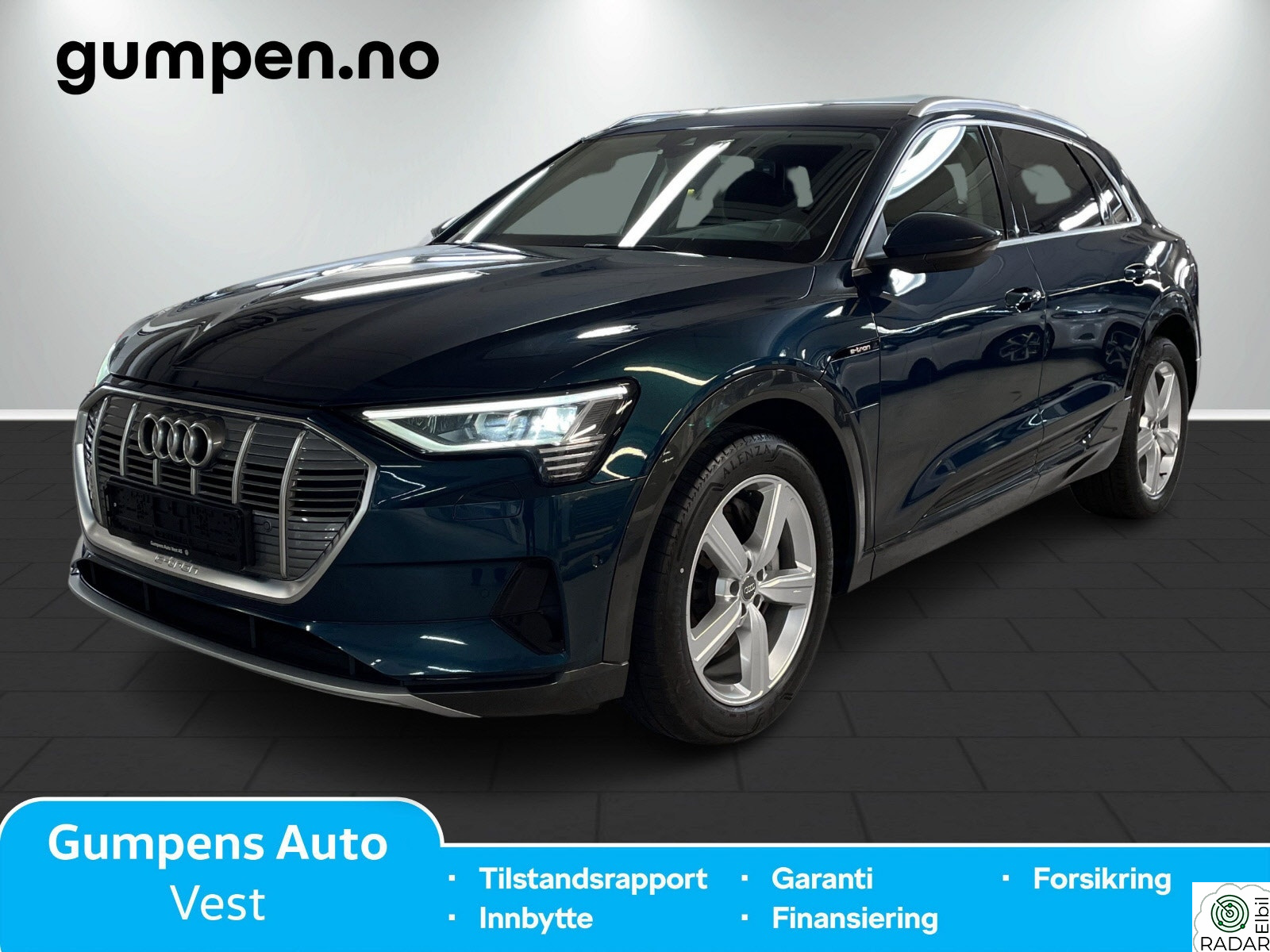 AUDI e-tron 50 50 advanced business Lav km, mye bil for pengene, skinn