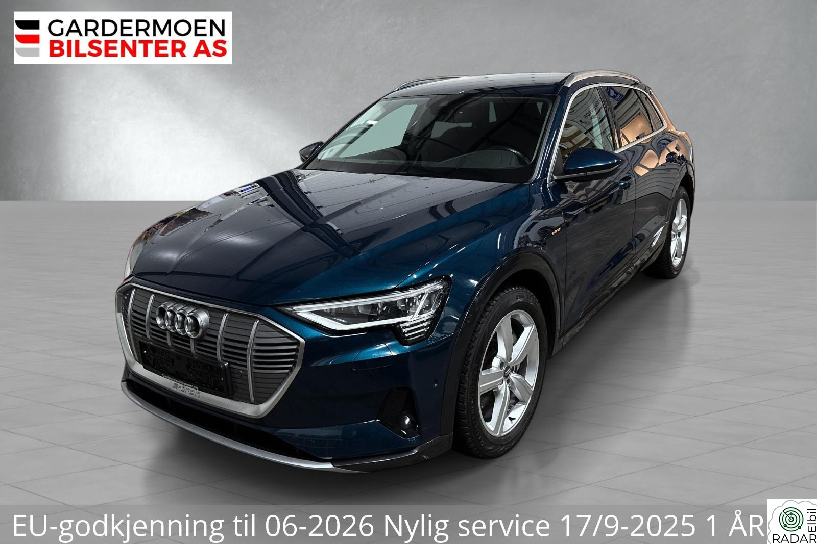 AUDI e-tron 55 55 QUATTRO/408KM WLTP/1ÅR GARANTI/Sp.skinn/P.varm/H.FES