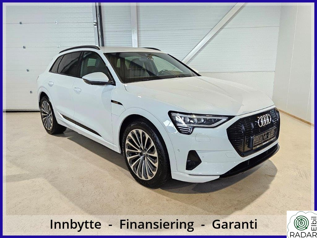 AUDI e-tron 55 55 Adv. Business/Sportseter/Sort opt./Krok/360'/21