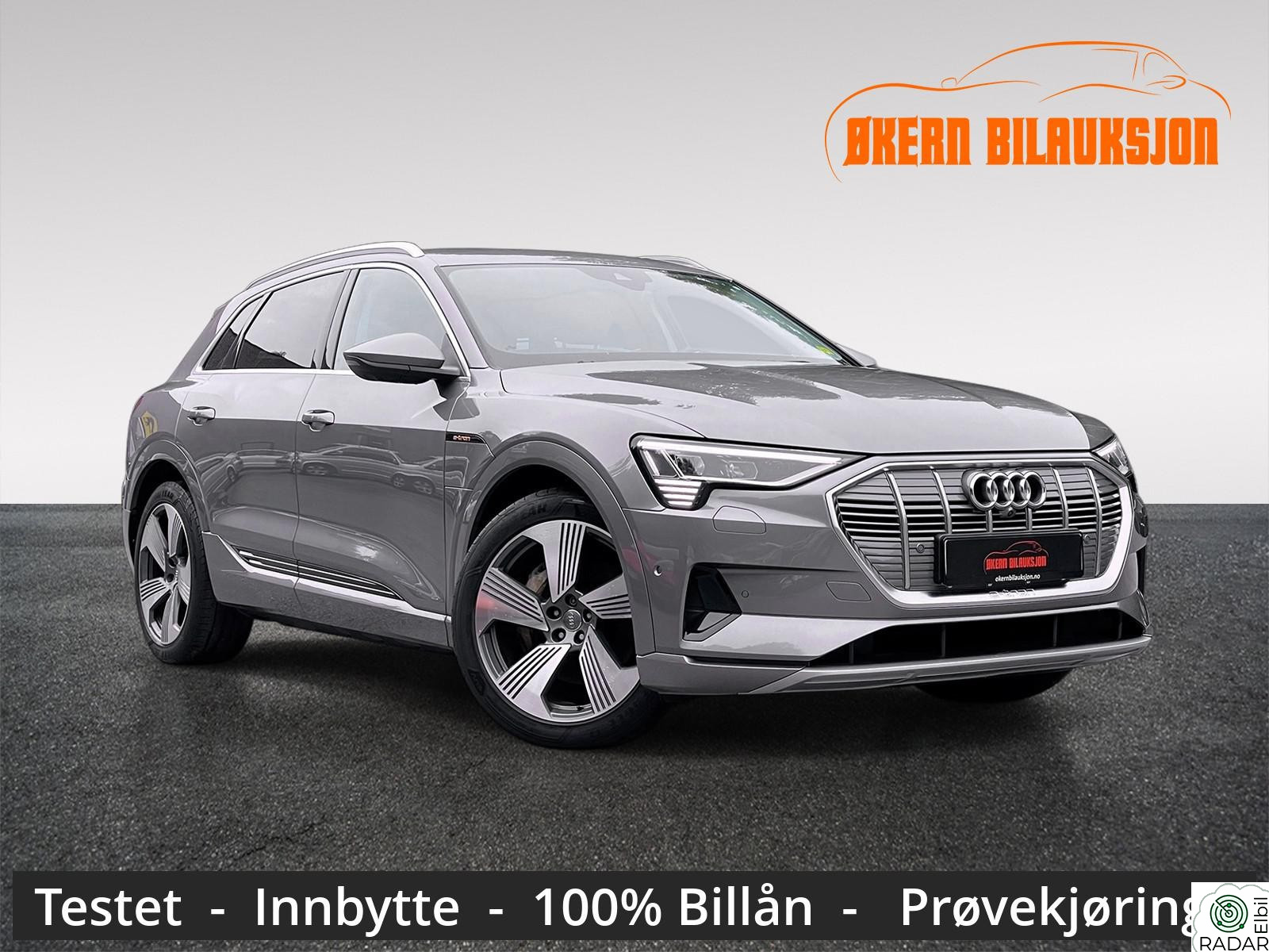 AUDI e-tron 50 50 ADVANCED SPORT-LUFT-H.FESTE-MATRIX-360*KAM-21"-NORSK