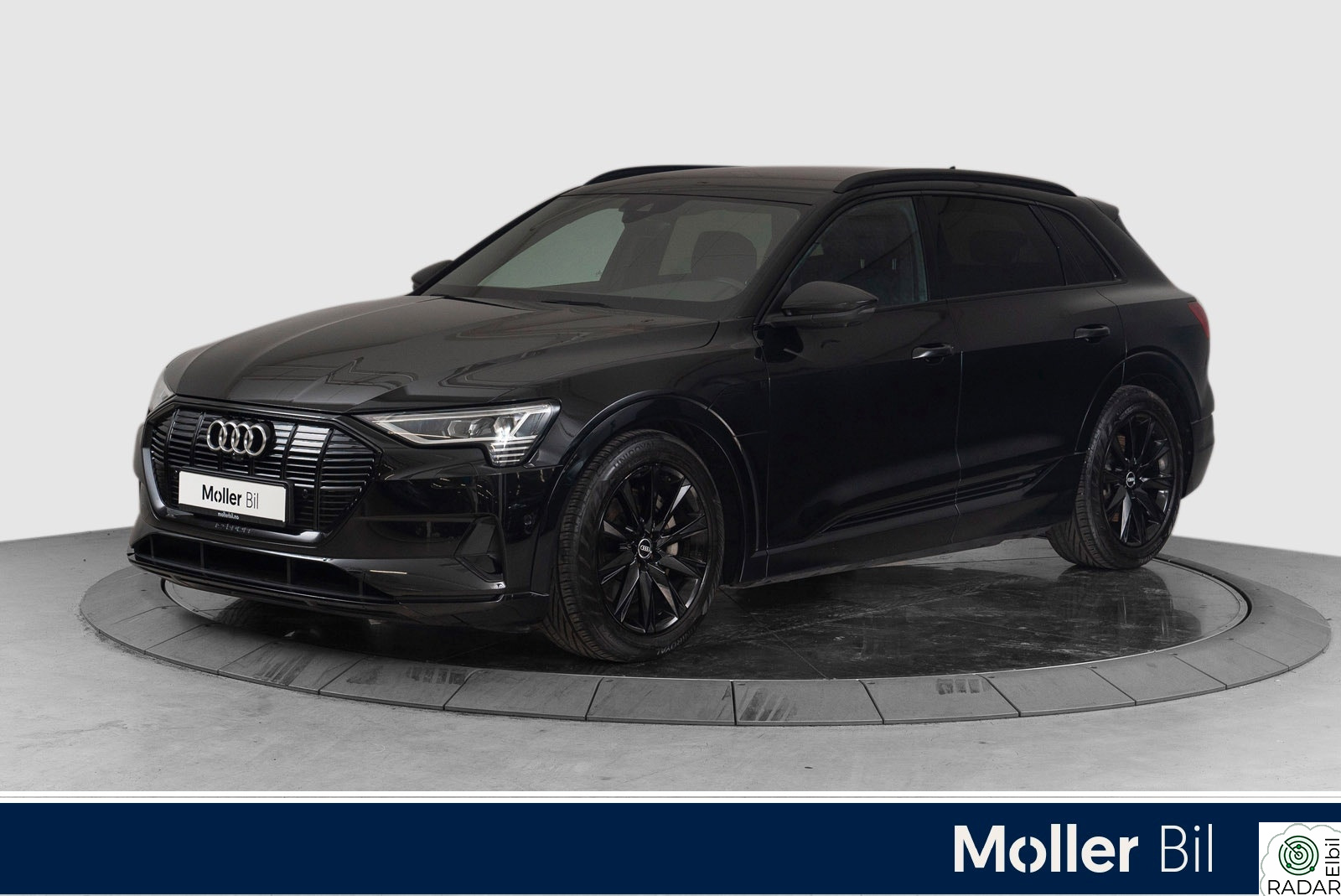 AUDI e-tron 50 50 Advanced Sport - 360Kam, Krok, ACC, Sort optikk
