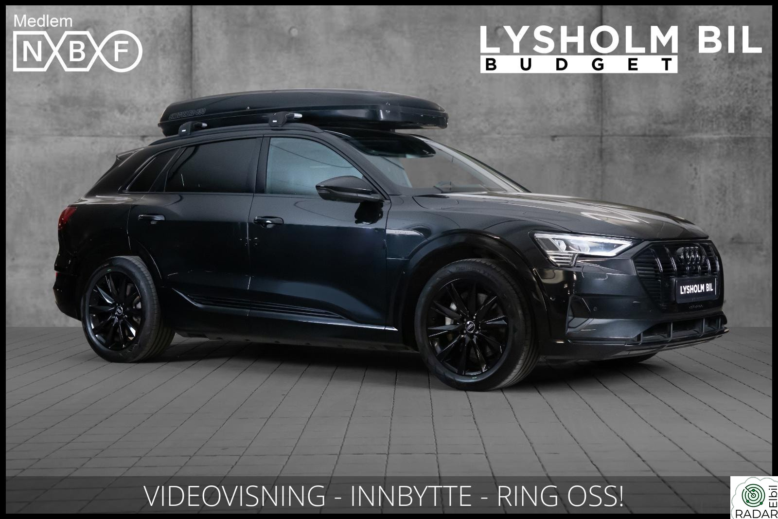 AUDI e-tron 50 50/Krok/Takboks/Luftfjæring/360*Kam/Delskinn/Led
