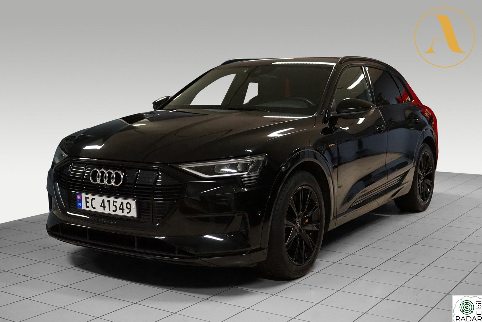 AUDI e-tron 55 EL-SETER/SKINN/SORTOPTIKK/HENGERFESTE/LED/360/ACC/NORSK