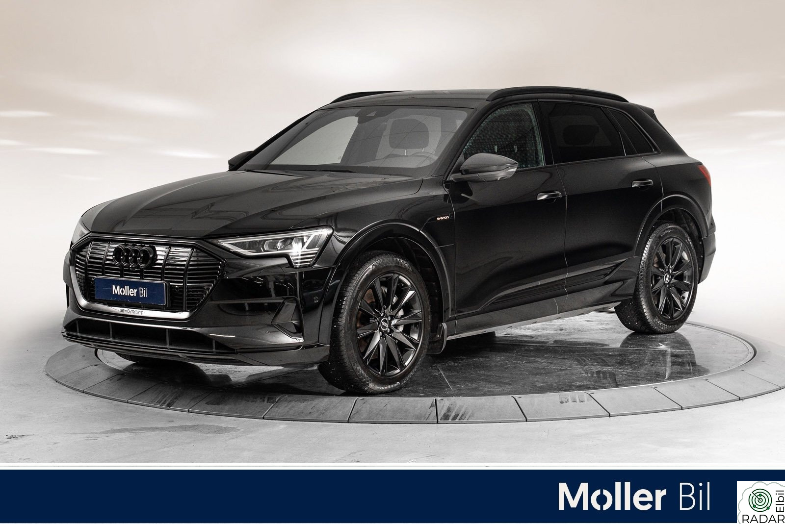 AUDI E TRON 55 55 Advanced Sport - 360Kam, Navi, Sort Optikk, Krok