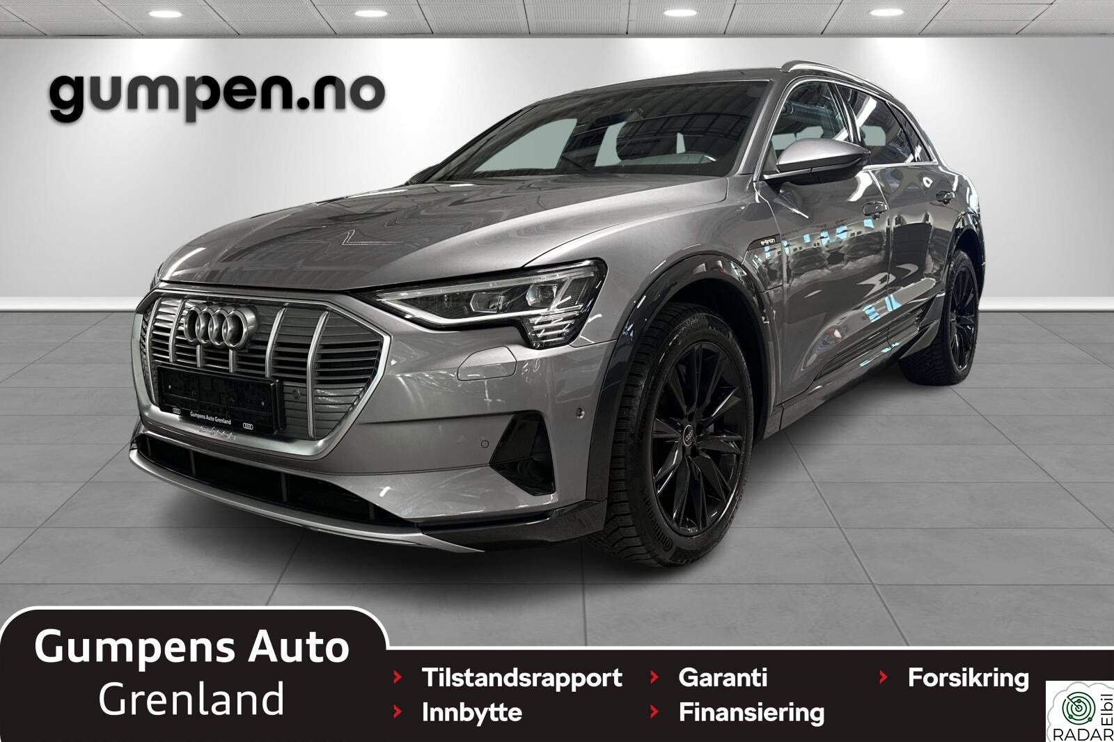 AUDI E TRON 55 55 Advanced Business Kamera/Skinn/Krok/Luft/El.luke
