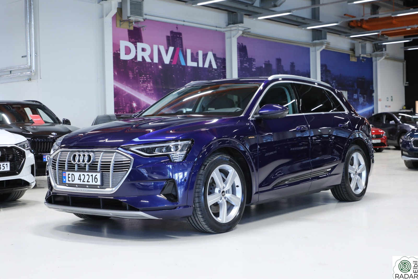 AUDI E TRON 55 55 Advanced Sport/Skinn/KEyless7360/Krok