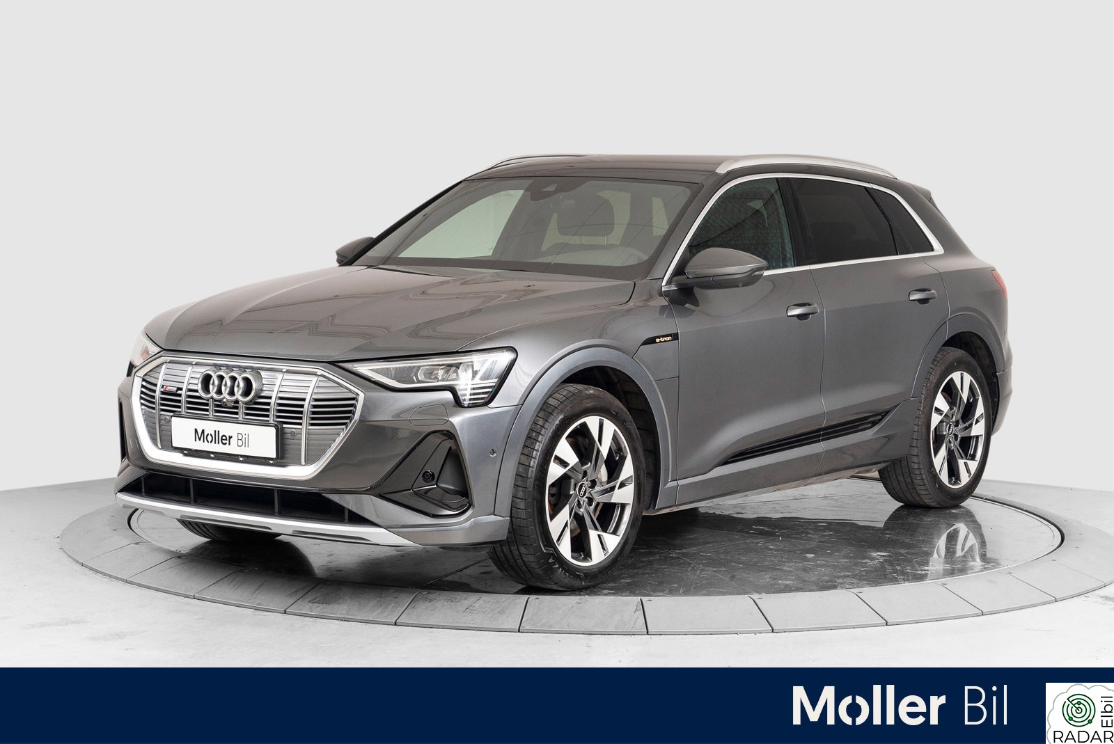 AUDI E TRON 55 55 s line sport 360kam,Sort taktrekk,Krok