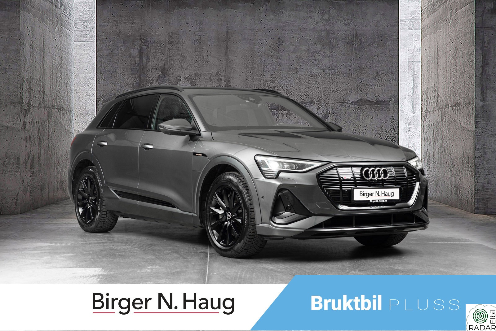 AUDI E TRON 55 55 S line S-LINE//NY I NORGE//LAV KM