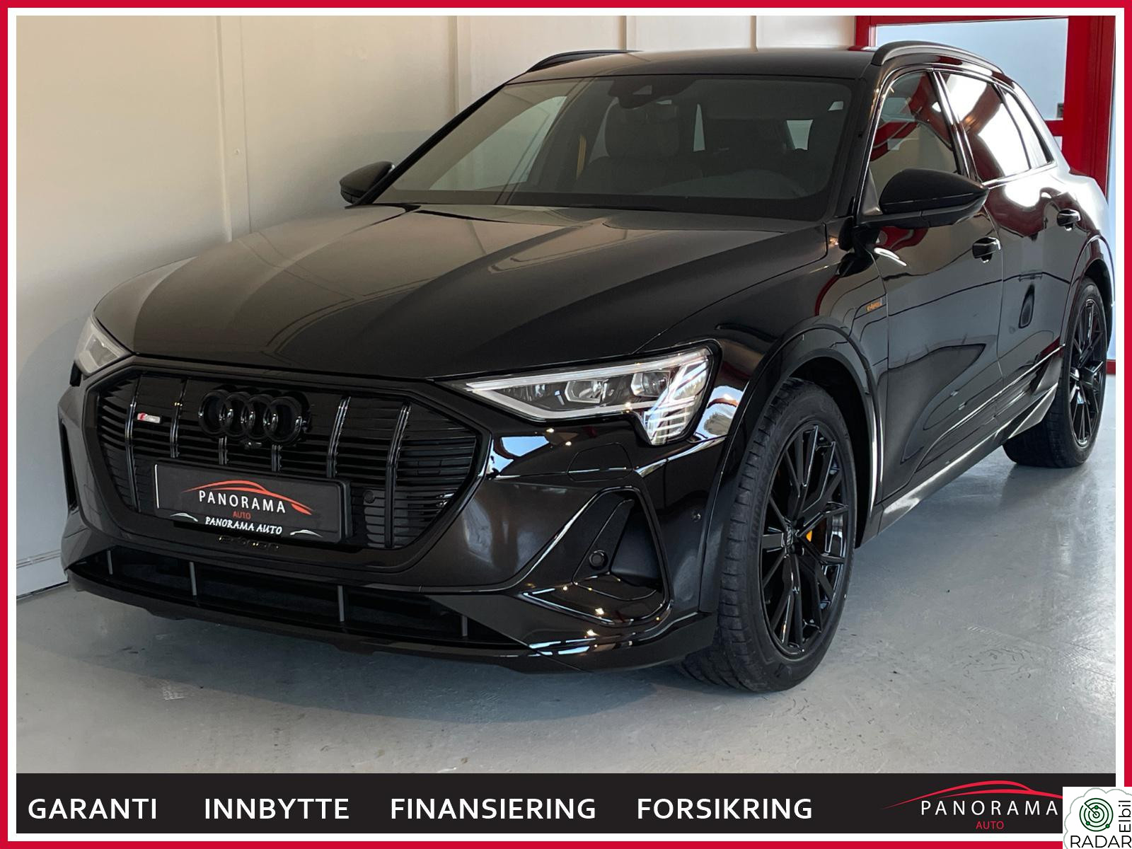 AUDI E TRON 55 55 S line Black Edition B&O 21" & 20" Hengerfeste